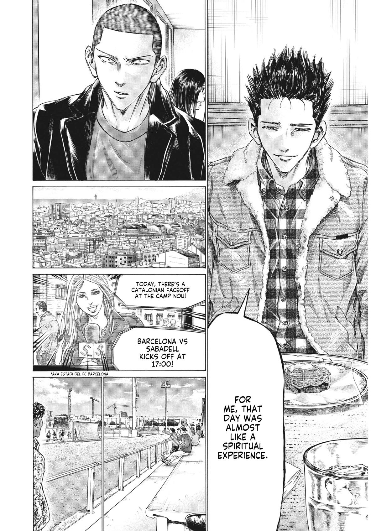 Ao Ashi Chapter 330 page 5 - Chapter 330: Mont Blanc Talk