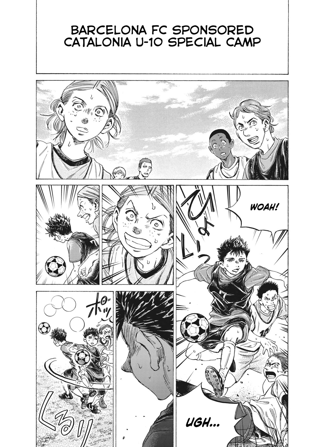 Ao Ashi Chapter 330 page 6 - Chapter 330: Mont Blanc Talk