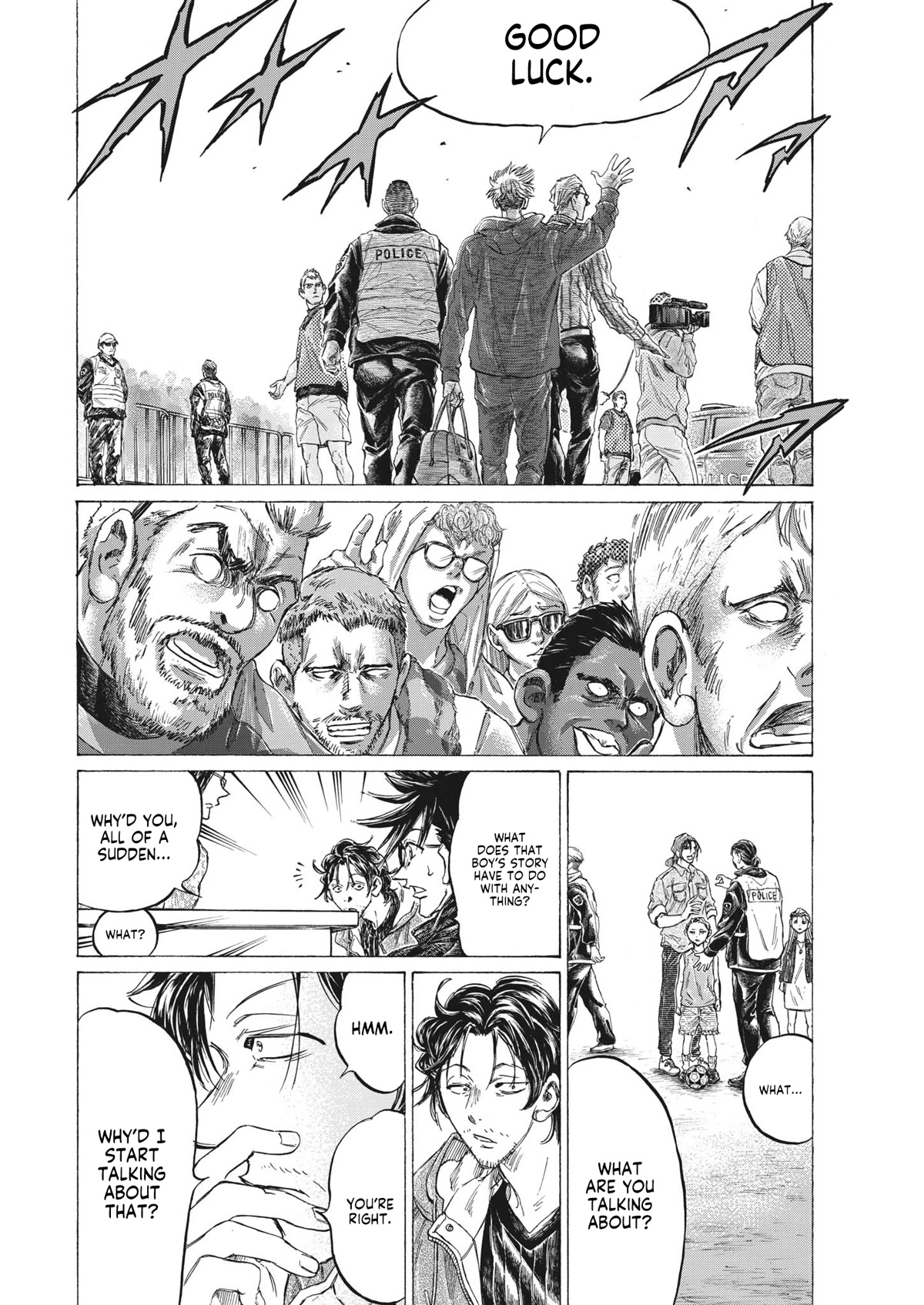 Ao Ashi Chapter 331 page 13 - Chapter 331: Beautiful Memories with the Japanese