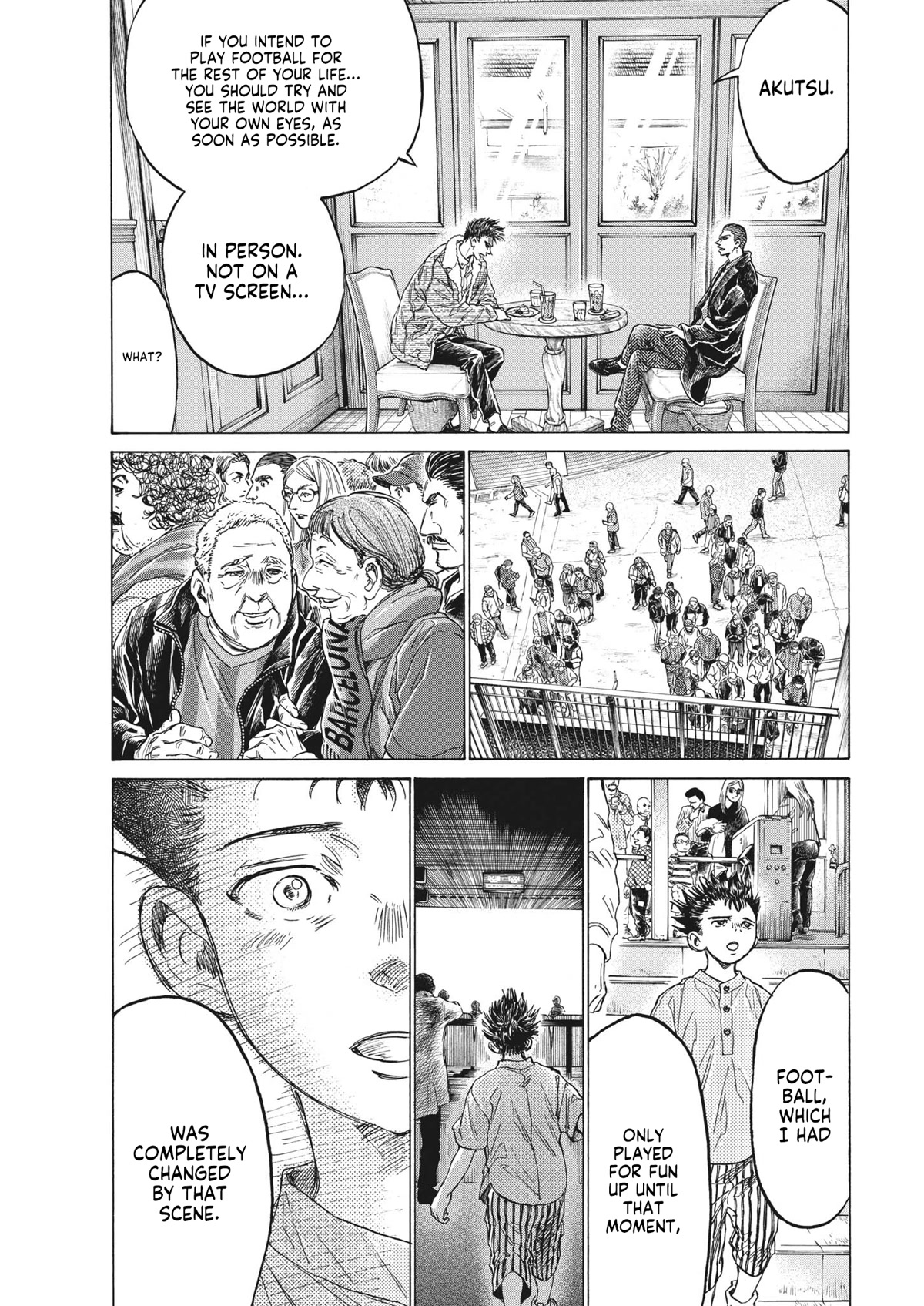 Ao Ashi Chapter 331 page 18 - Chapter 331: Beautiful Memories with the Japanese