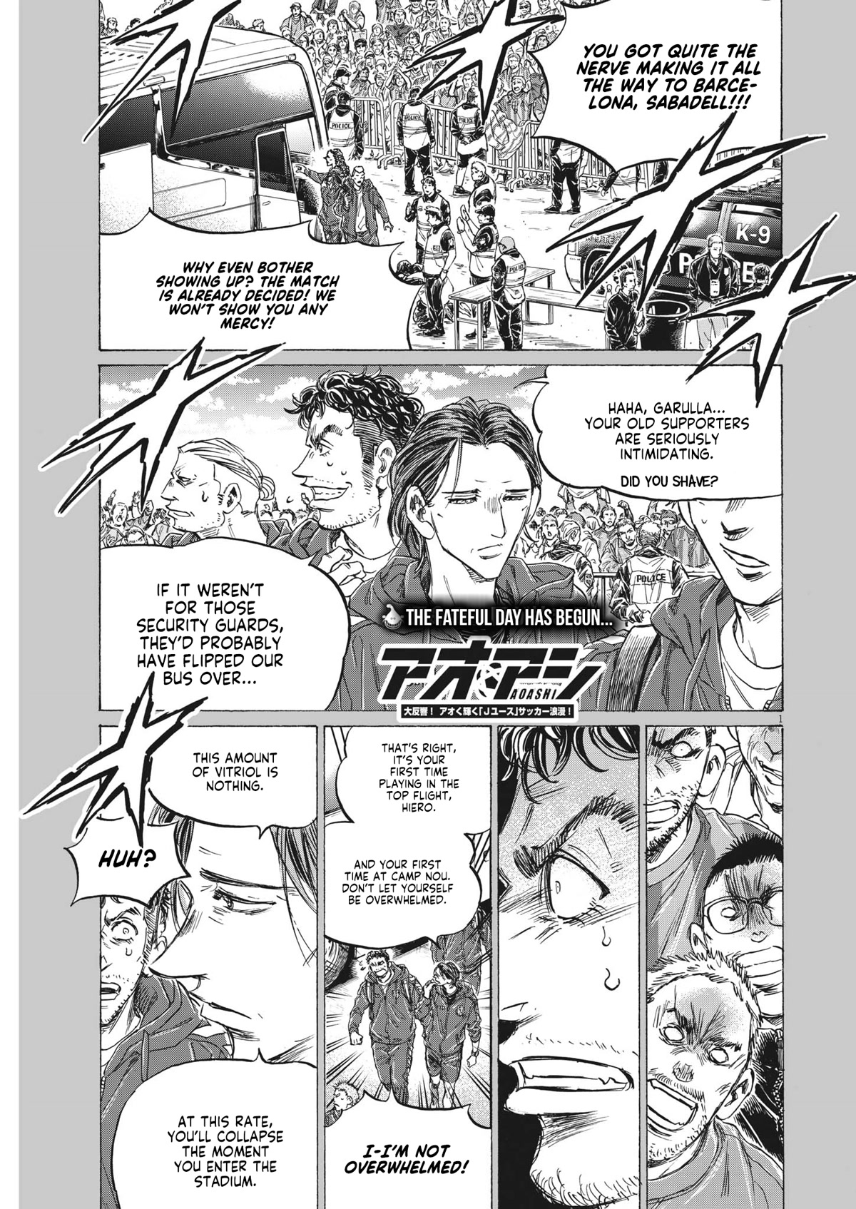 Ao Ashi Chapter 331 page 2 - Chapter 331: Beautiful Memories with the Japanese