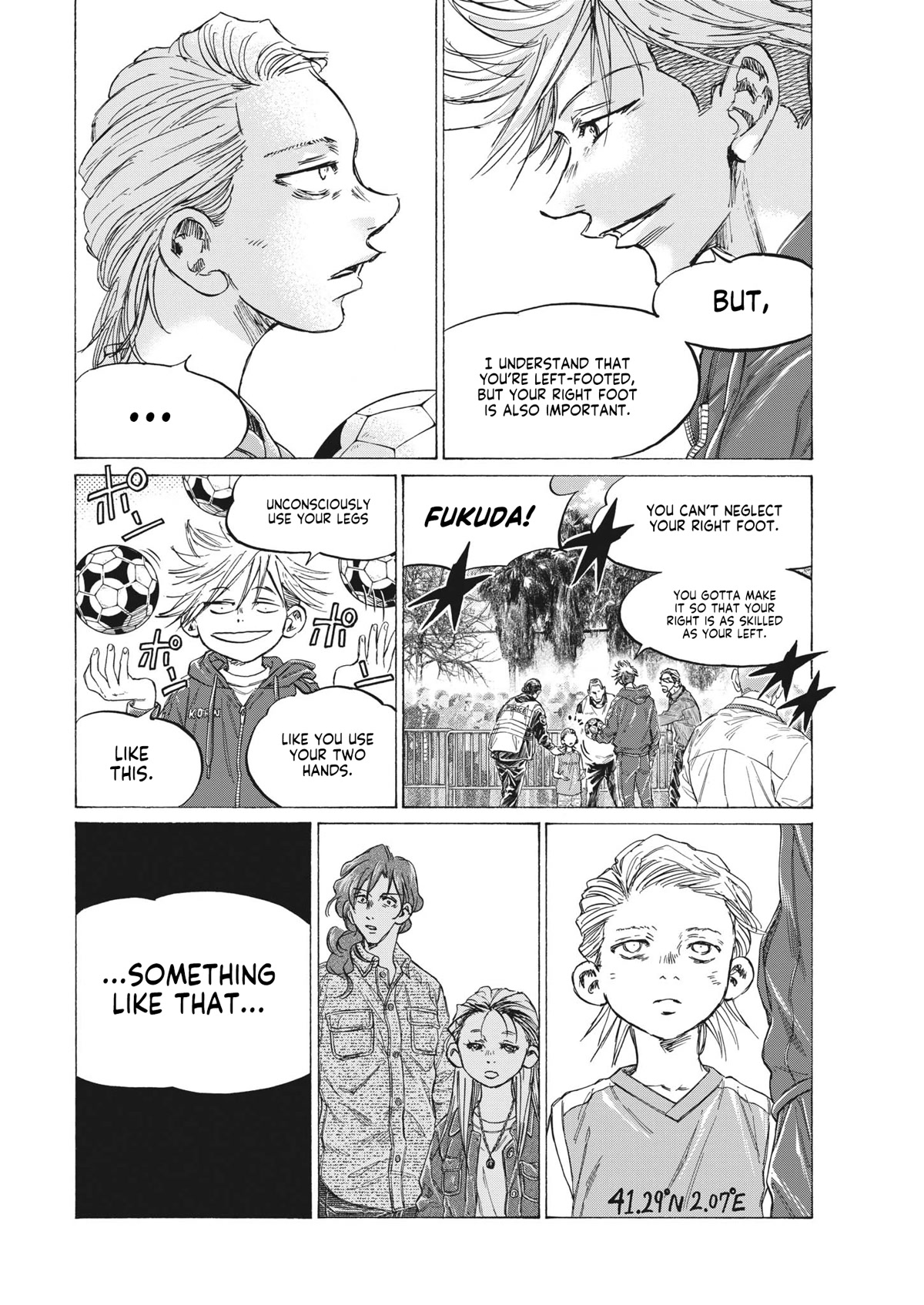 Ao Ashi Chapter 331 page 9 - Chapter 331: Beautiful Memories with the Japanese