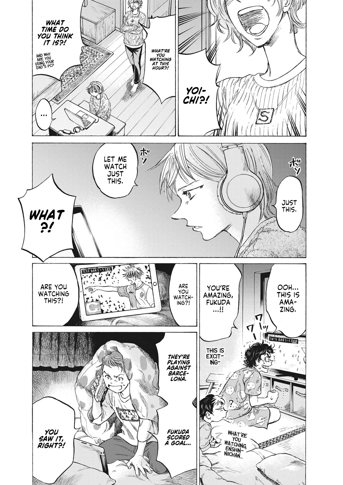 Ao Ashi Chapter 333 page 10 - Chapter 333: A Path to Follow