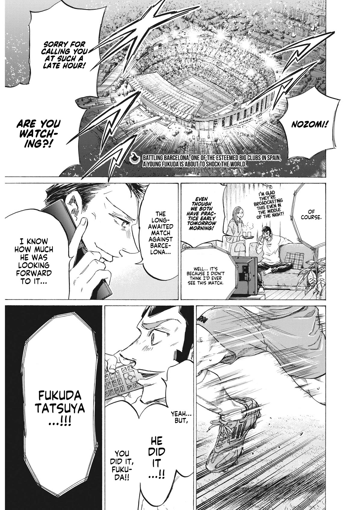 Ao Ashi Chapter 333 page 3 - Chapter 333: A Path to Follow