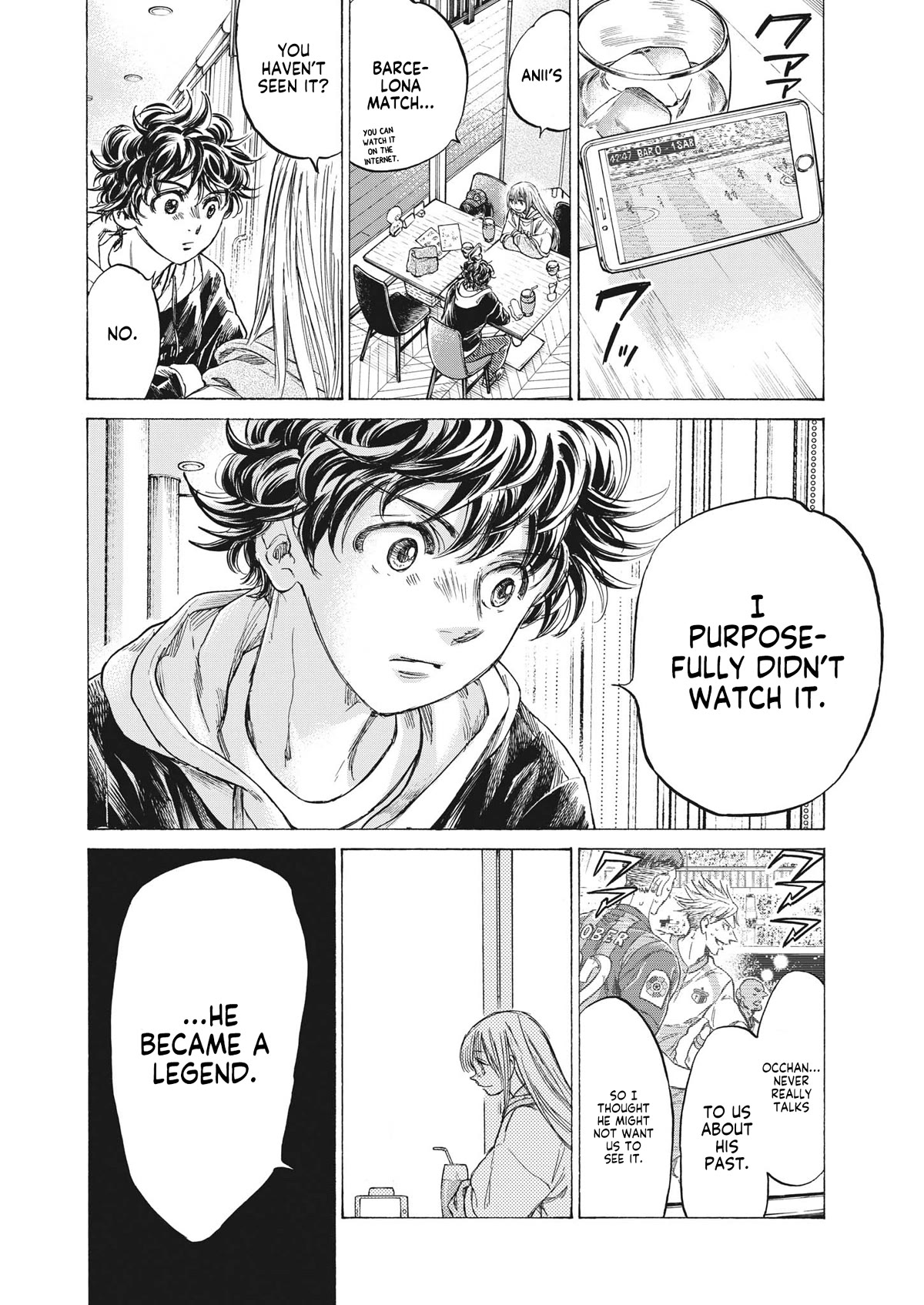 Ao Ashi Chapter 333 page 6 - Chapter 333: A Path to Follow