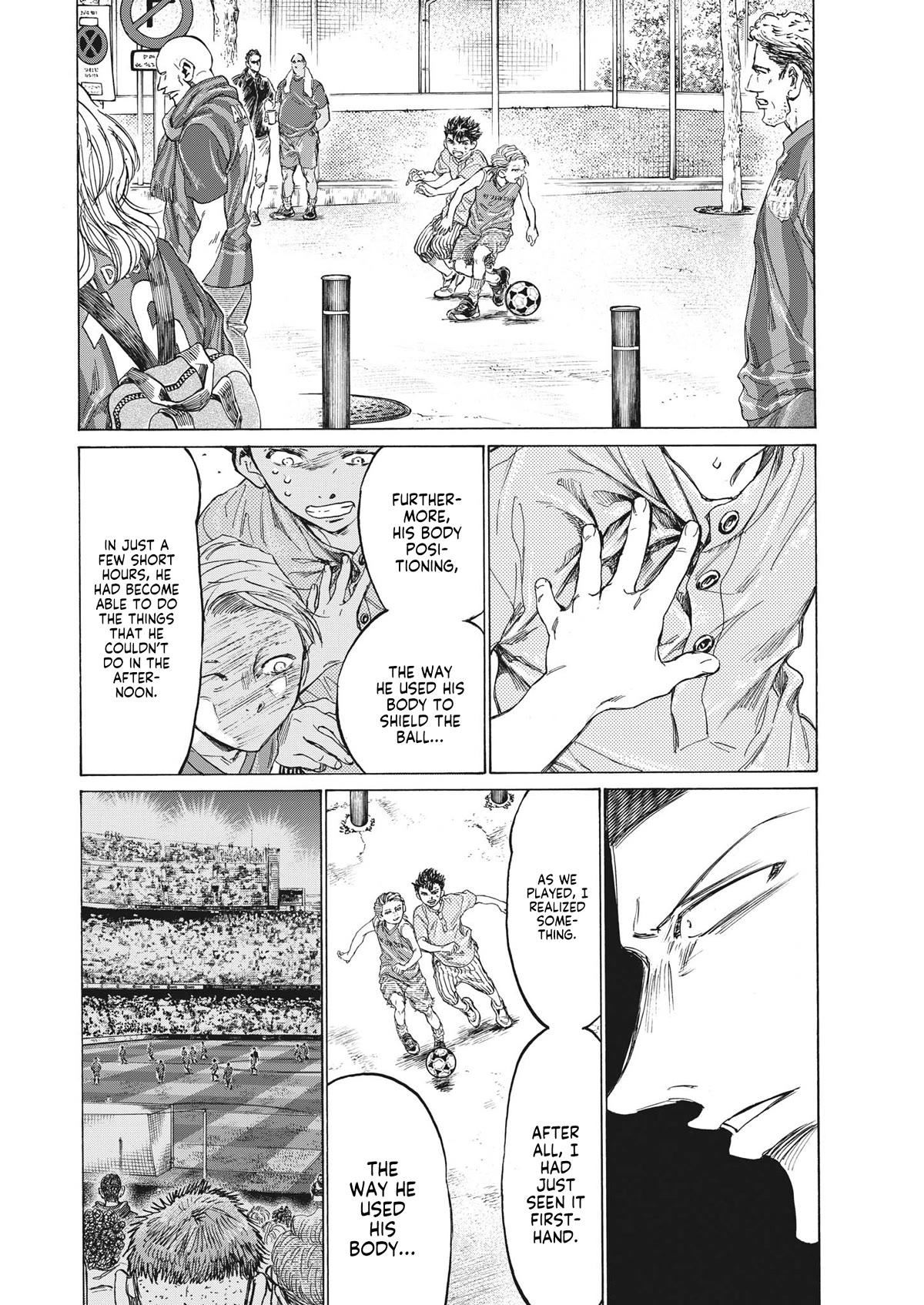 Ao Ashi Chapter 334 page 17 - Chapter 334: Fukuda Tatsuya’s Miracle