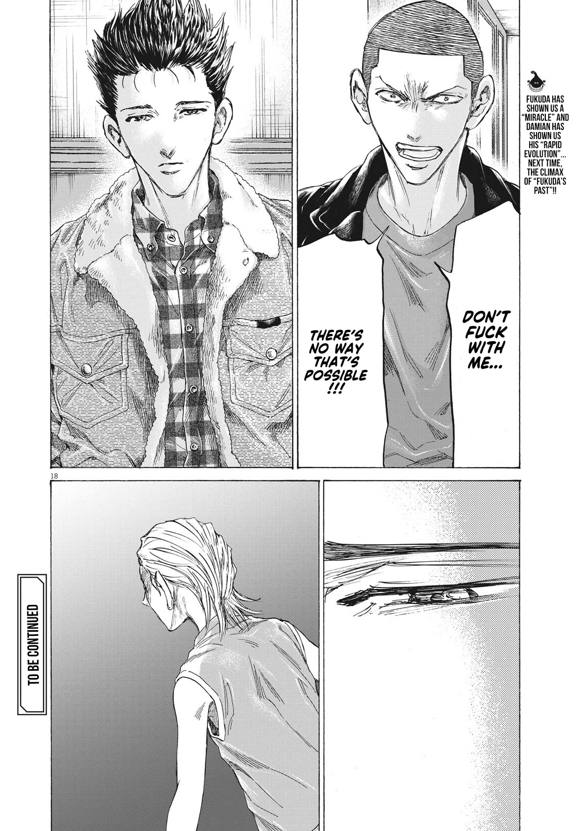 Ao Ashi Chapter 334 page 19 - Chapter 334: Fukuda Tatsuya’s Miracle