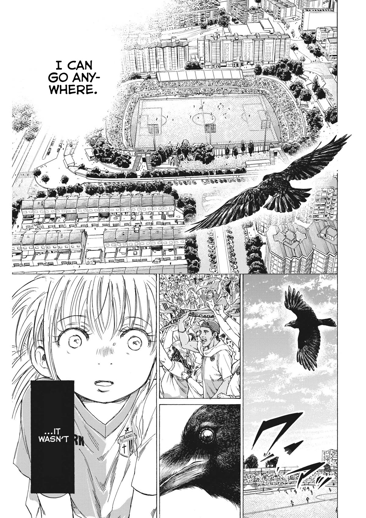 Ao Ashi Chapter 335 page 14 - Chapter 335: Eagle Fly Free