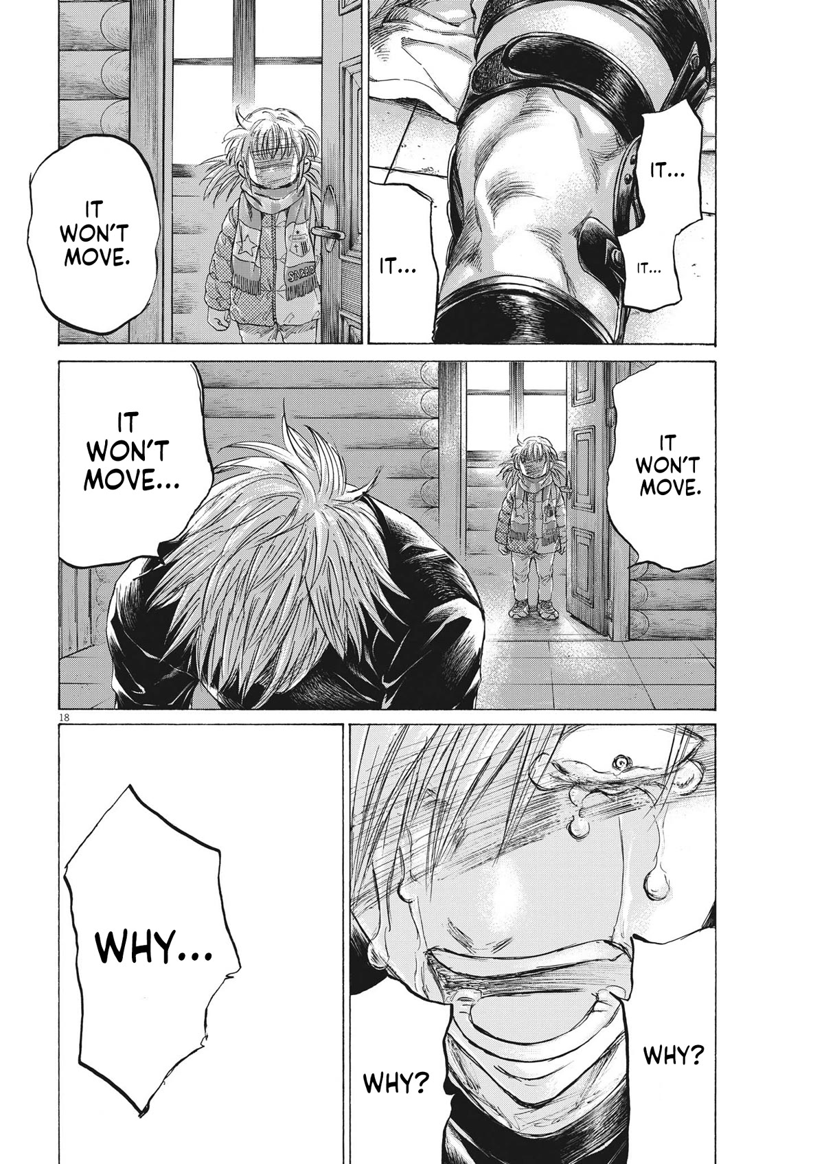 Ao Ashi Chapter 335 page 18 - Chapter 335: Eagle Fly Free