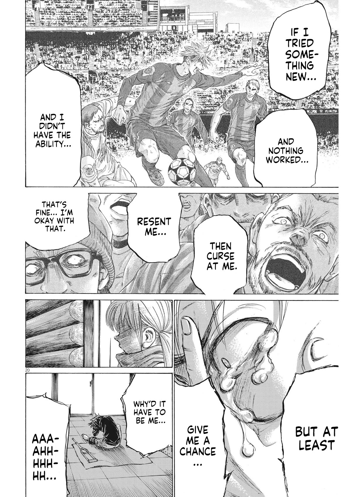 Ao Ashi Chapter 335 page 20 - Chapter 335: Eagle Fly Free