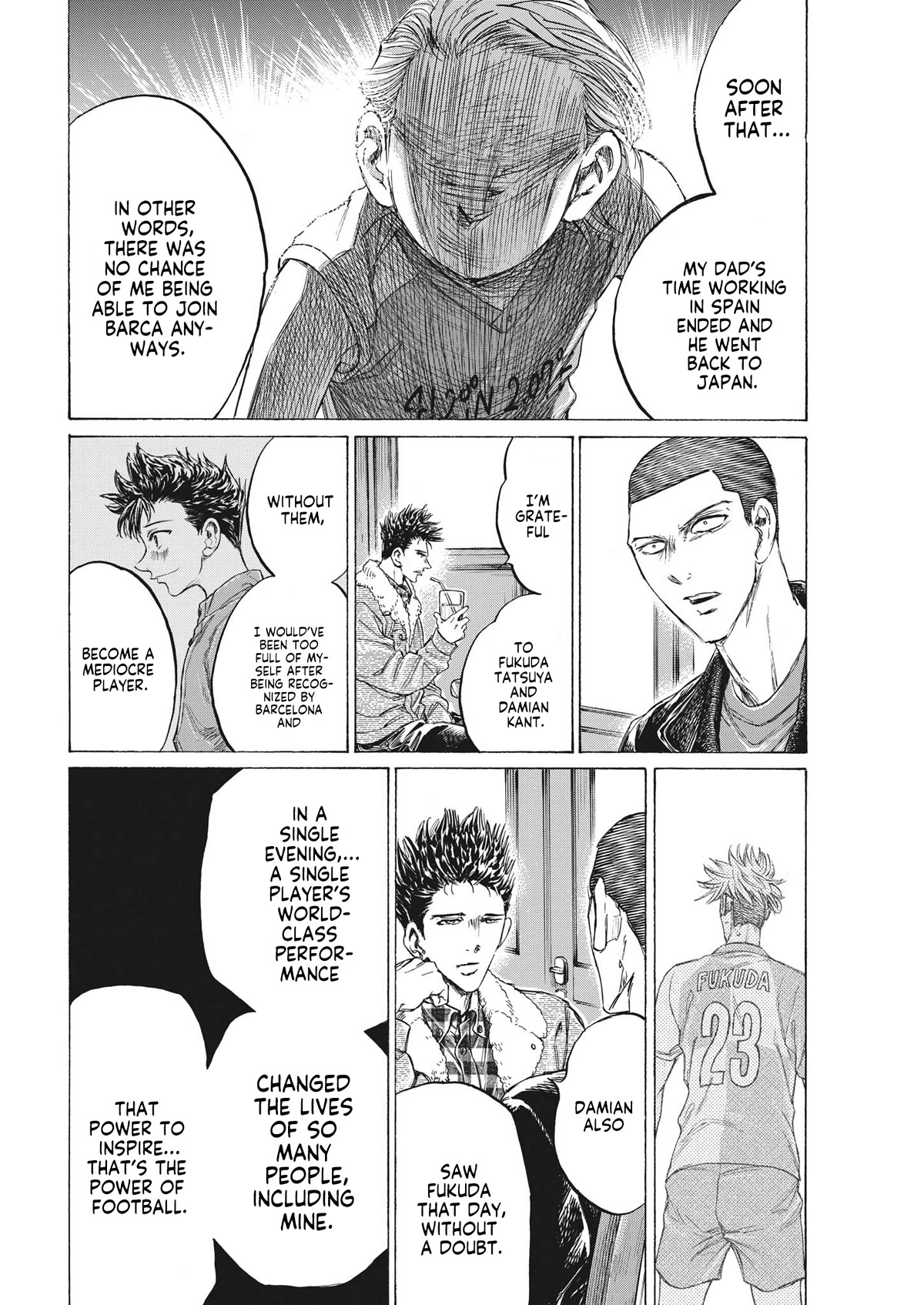 Ao Ashi Chapter 335 page 3 - Chapter 335: Eagle Fly Free