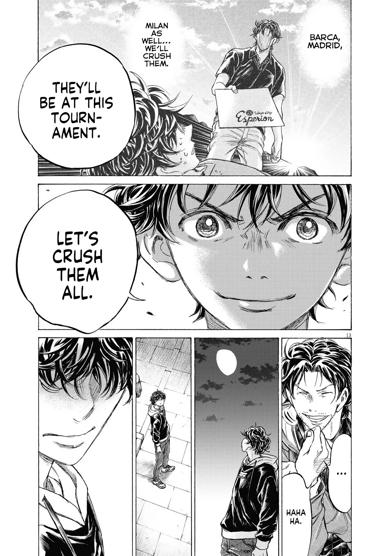 Ao Ashi Chapter 337 page 14 - Chapter 337: To The World