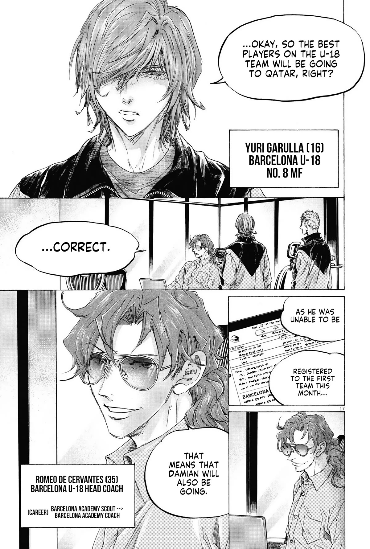 Ao Ashi Chapter 337 page 17 - Chapter 337: To The World
