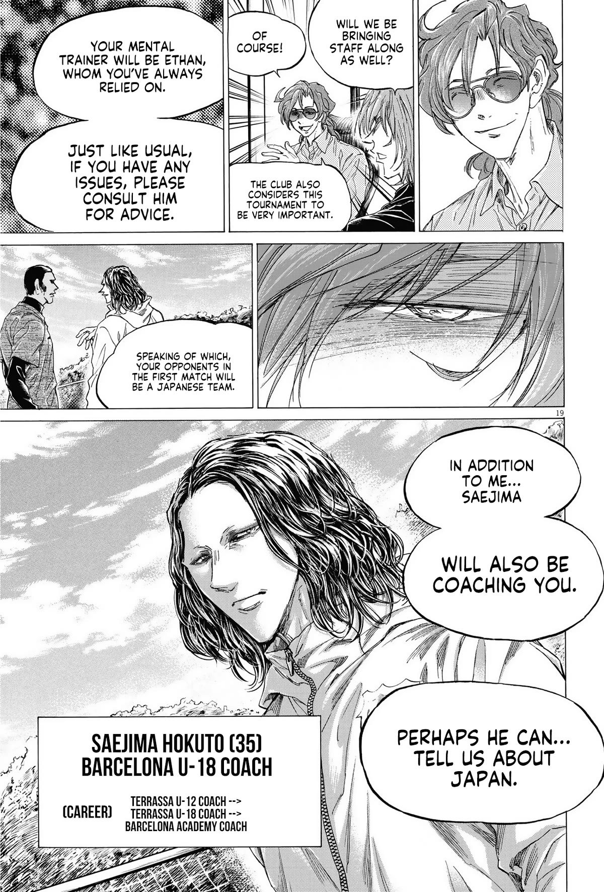 Ao Ashi Chapter 337 page 19 - Chapter 337: To The World