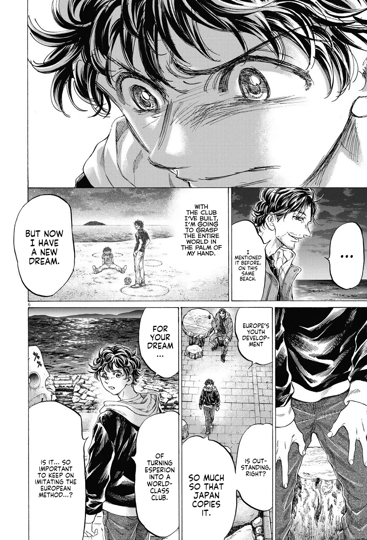 Ao Ashi Chapter 337 page 7 - Chapter 337: To The World