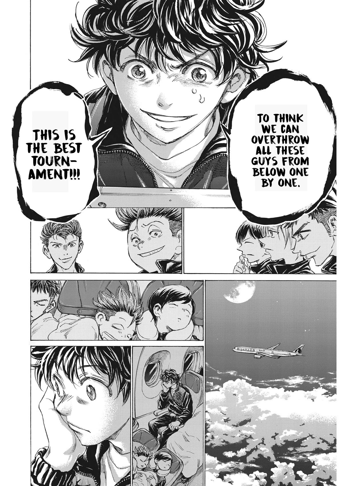 Ao Ashi Chapter 338 page 19 - Chapter 338: Flights to Qatar