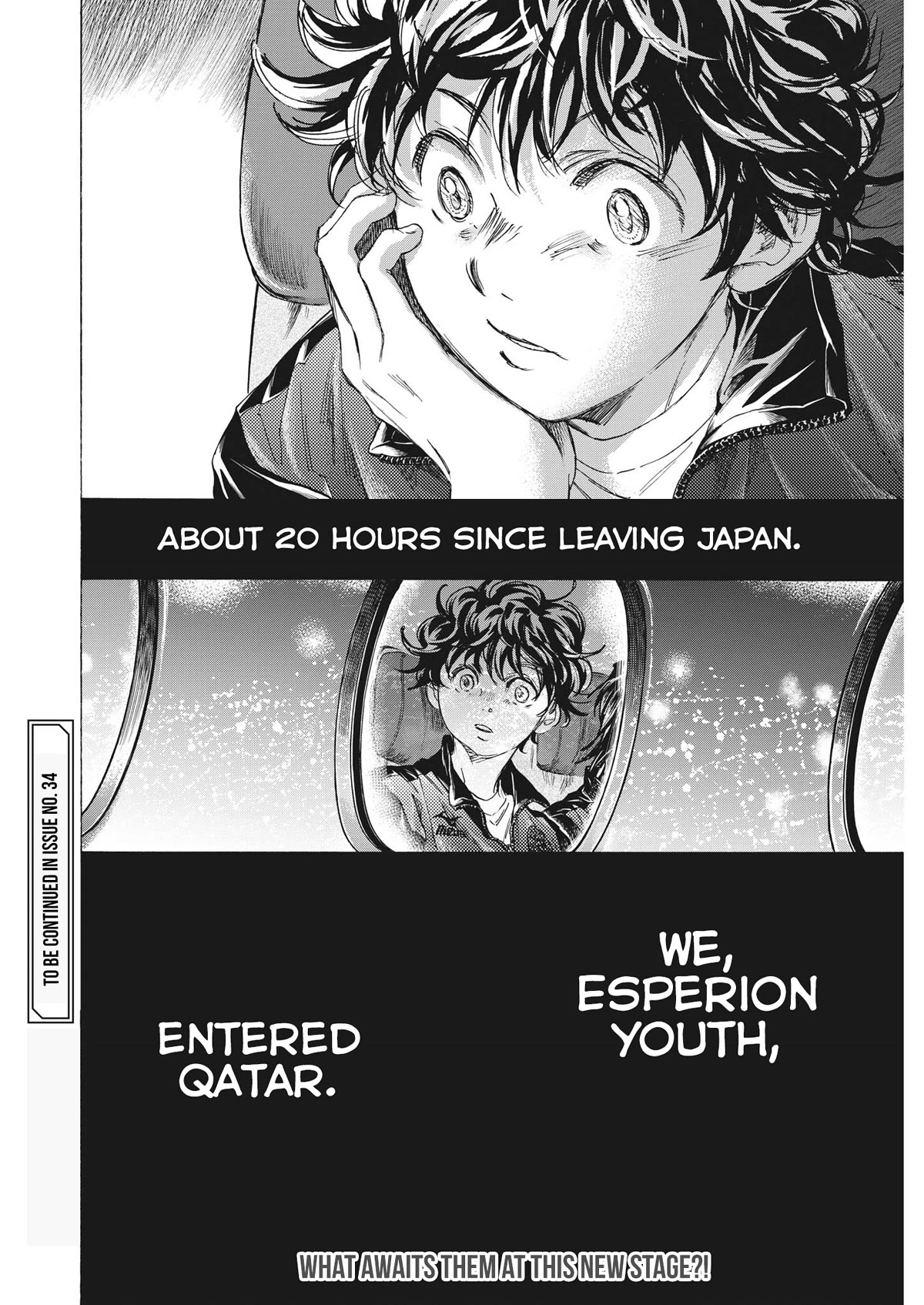 Ao Ashi Chapter 338 page 21 - Chapter 338: Flights to Qatar
