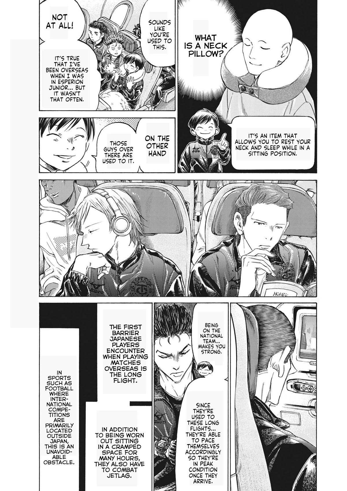 Ao Ashi Chapter 338 page 4 - Chapter 338: Flights to Qatar