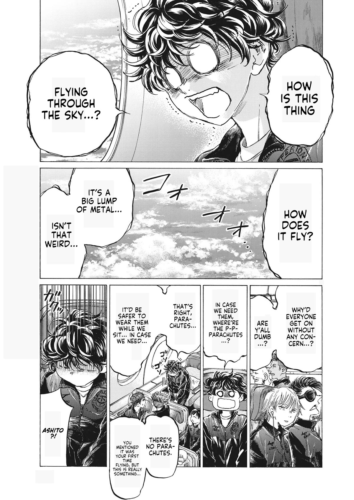 Ao Ashi Chapter 338 page 6 - Chapter 338: Flights to Qatar