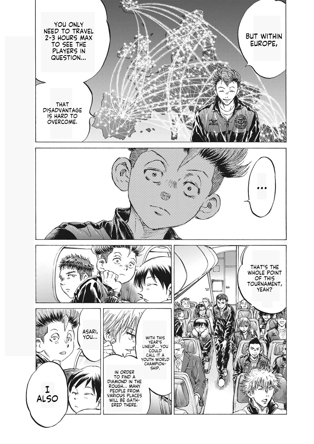 Ao Ashi Chapter 338 page 8 - Chapter 338: Flights to Qatar