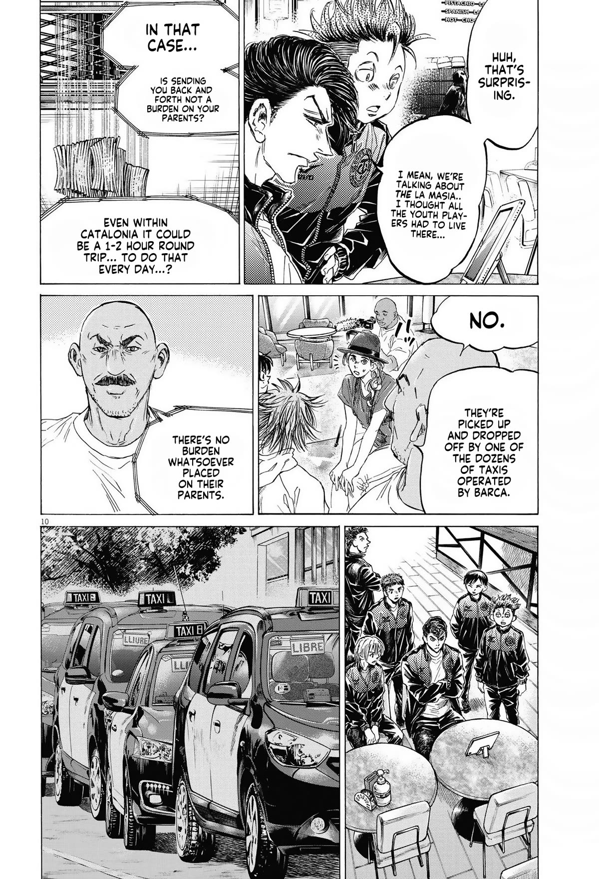 Ao Ashi Chapter 340 page 11 - Chapter 340: Interview with Barcelona