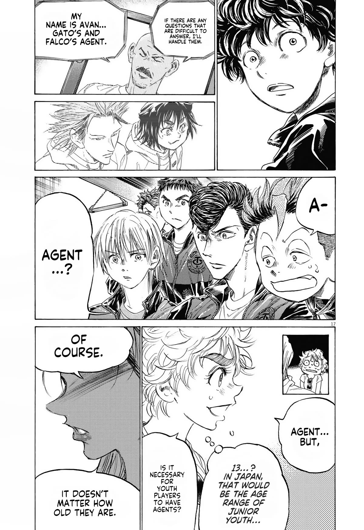 Ao Ashi Chapter 340 page 18 - Chapter 340: Interview with Barcelona