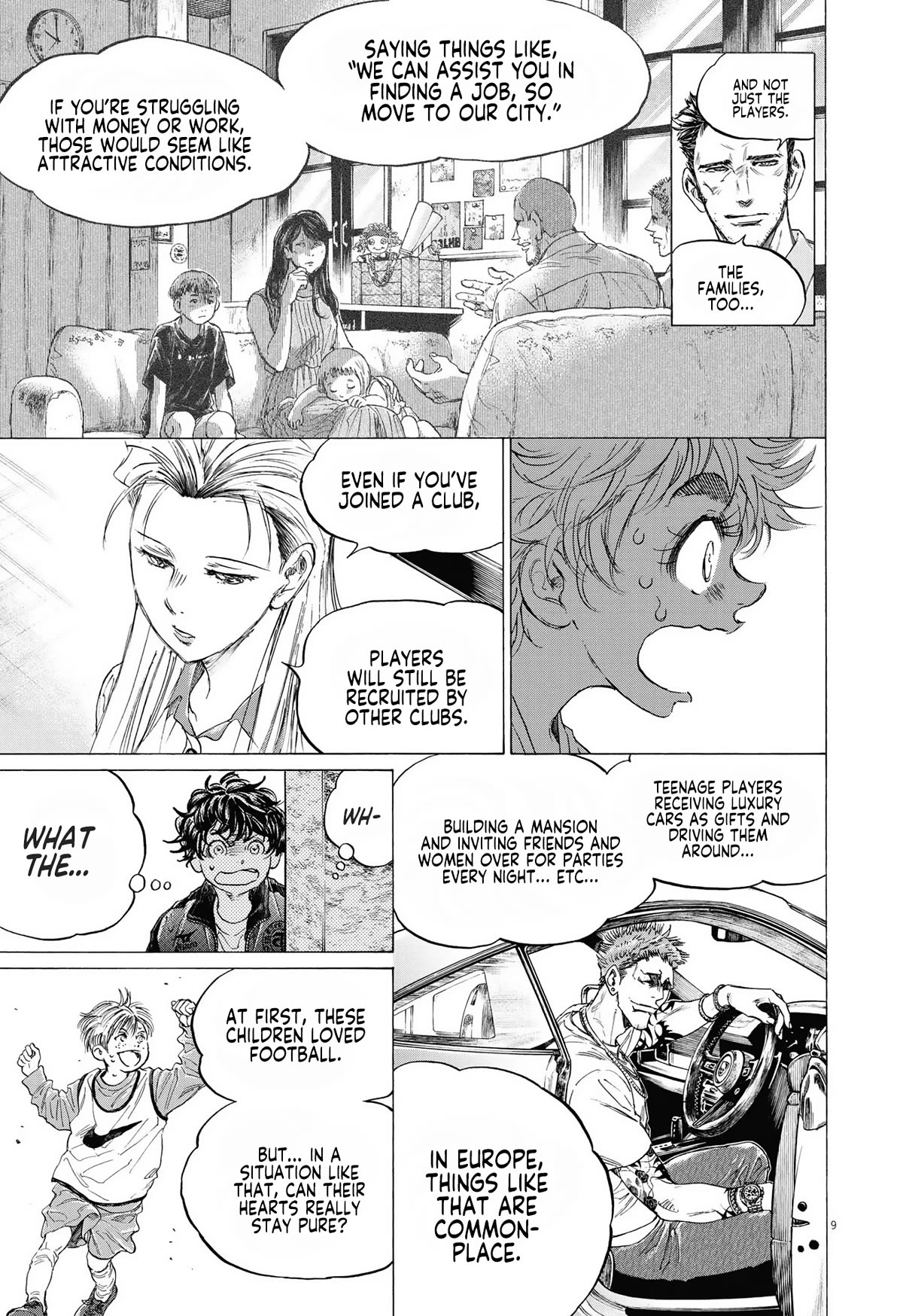 Ao Ashi Chapter 341 page 10 - Chapter 341: In the Name of Business