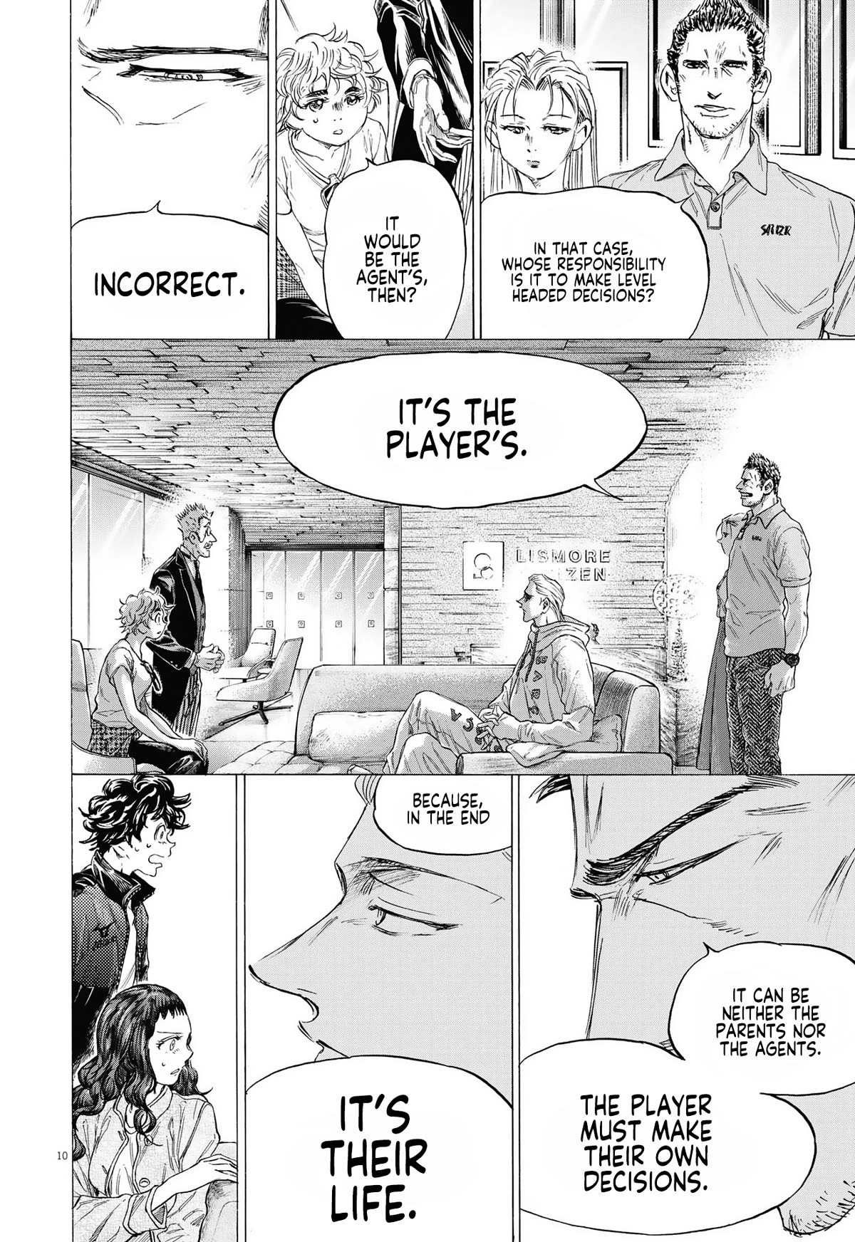 Ao Ashi Chapter 341 page 11 - Chapter 341: In the Name of Business