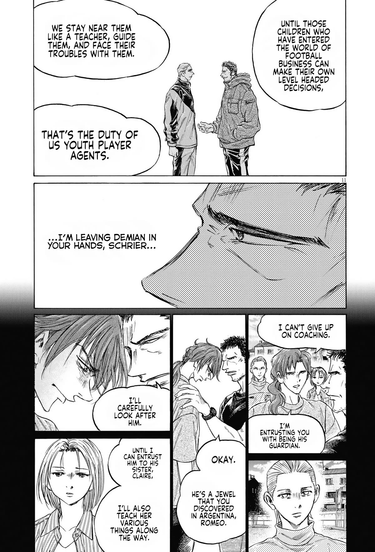 Ao Ashi Chapter 341 page 12 - Chapter 341: In the Name of Business