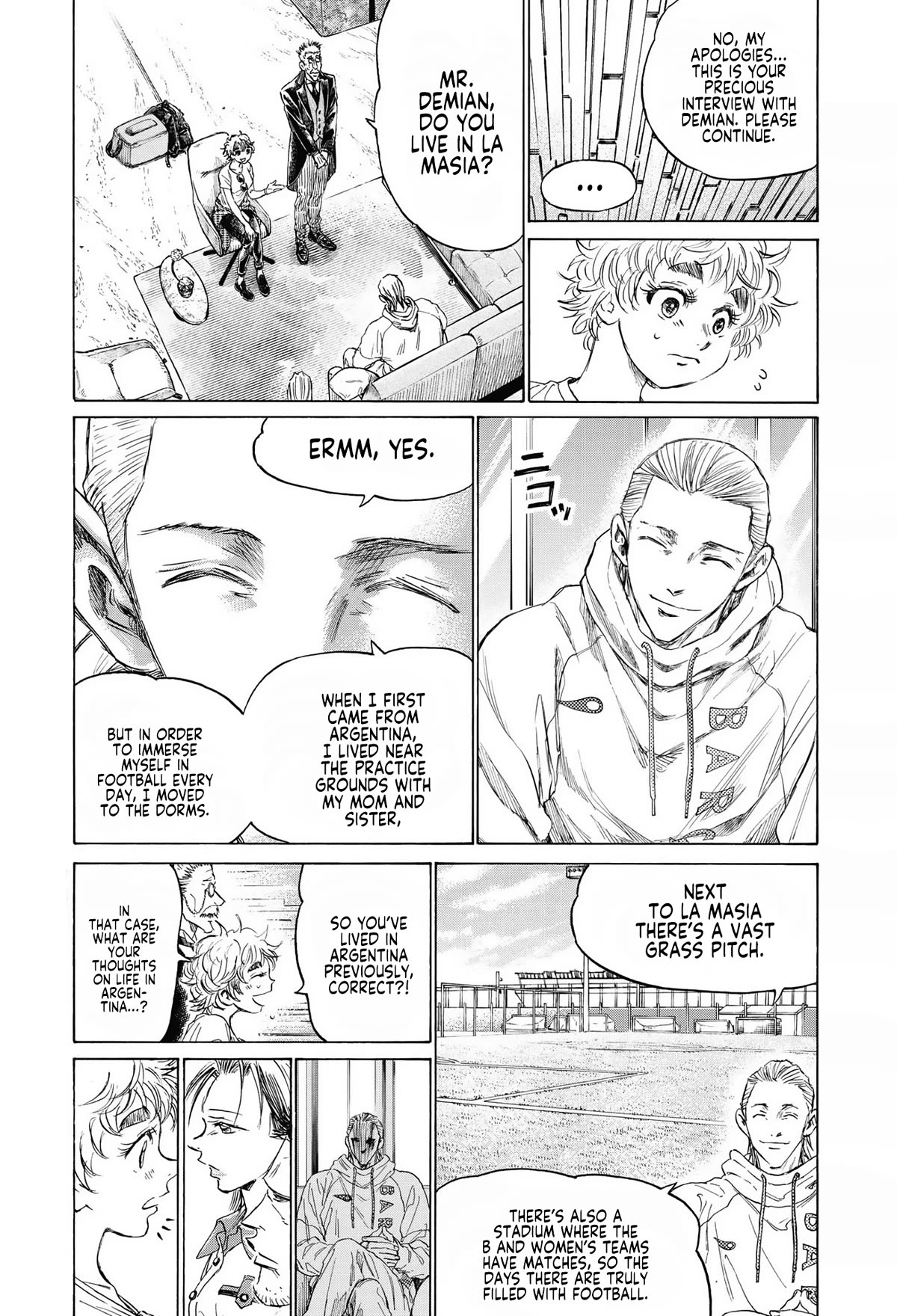 Ao Ashi Chapter 341 page 3 - Chapter 341: In the Name of Business