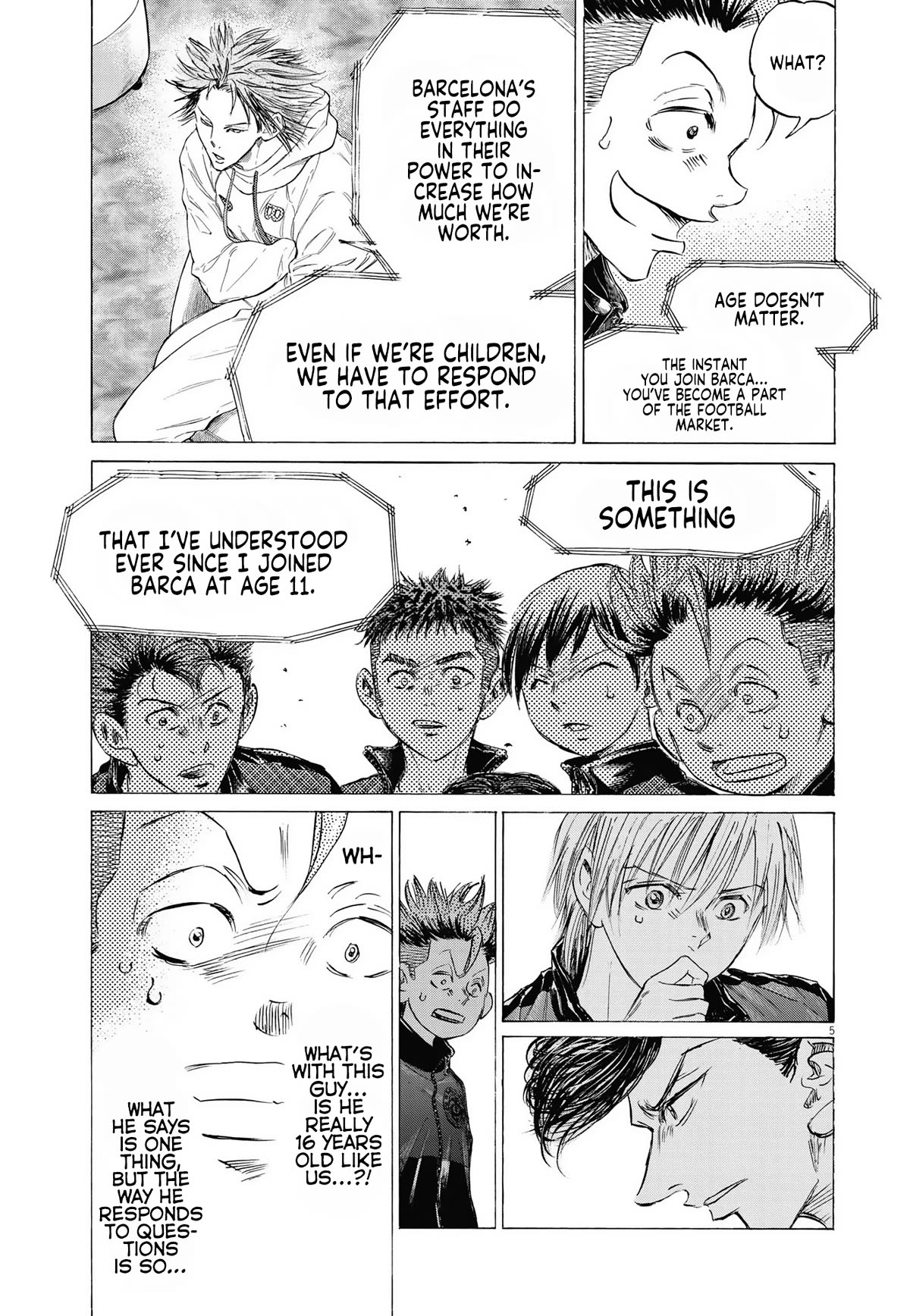 Ao Ashi Chapter 341 page 6 - Chapter 341: In the Name of Business