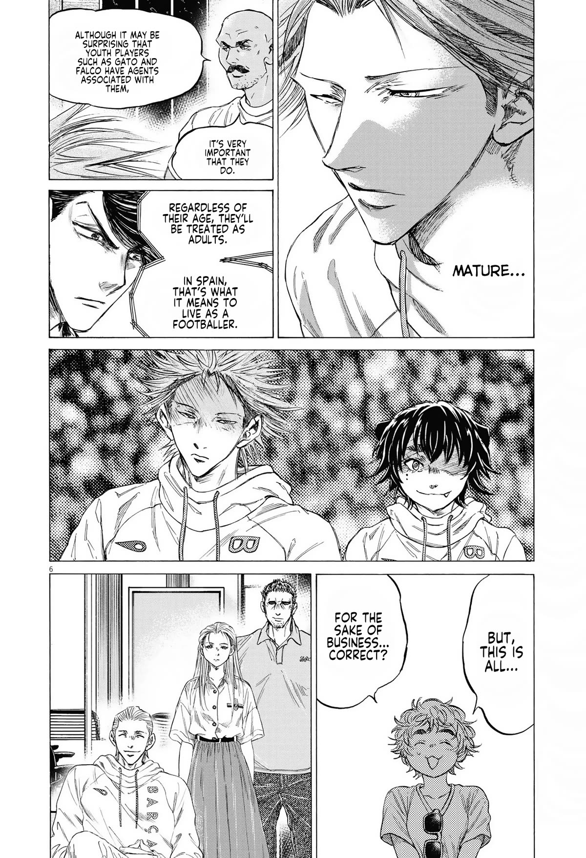 Ao Ashi Chapter 341 page 7 - Chapter 341: In the Name of Business
