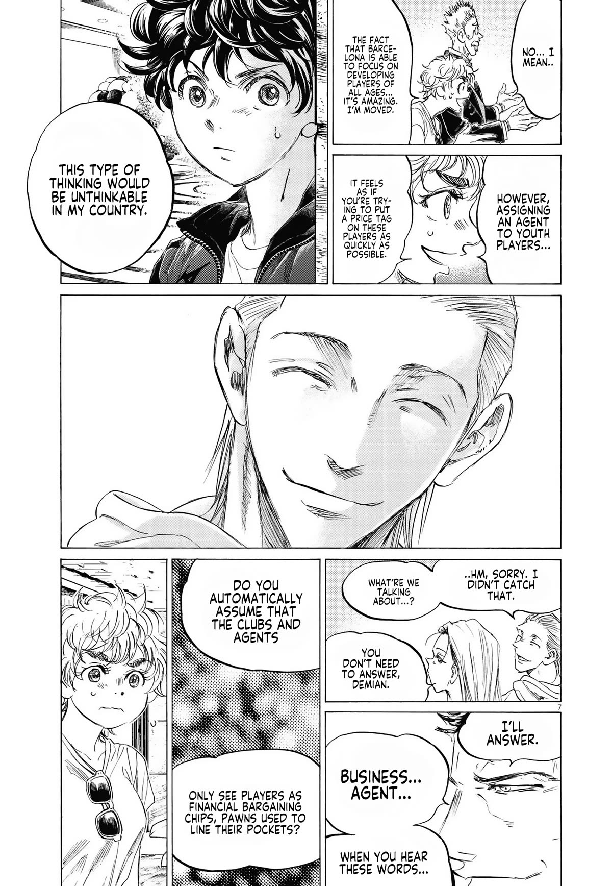Ao Ashi Chapter 341 page 8 - Chapter 341: In the Name of Business