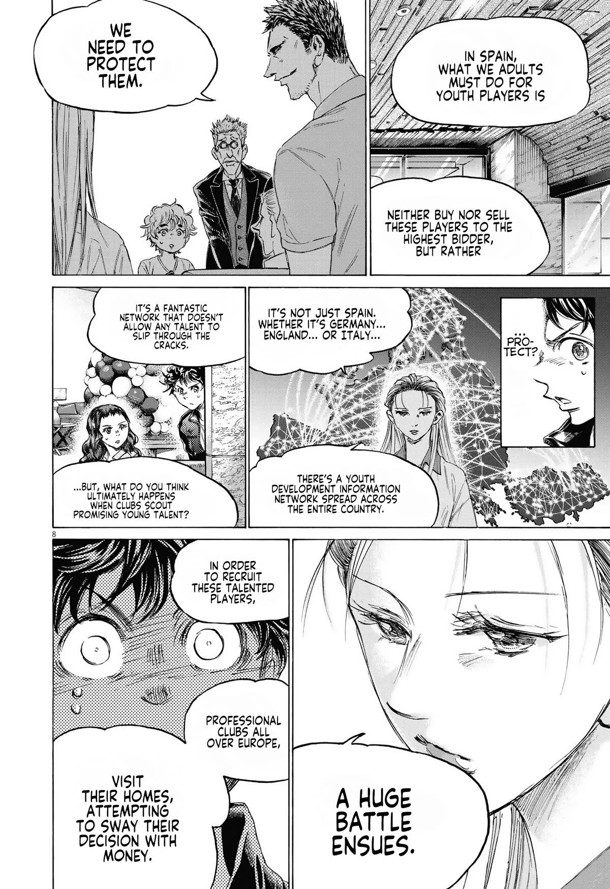 Ao Ashi Chapter 341 page 9 - Chapter 341: In the Name of Business