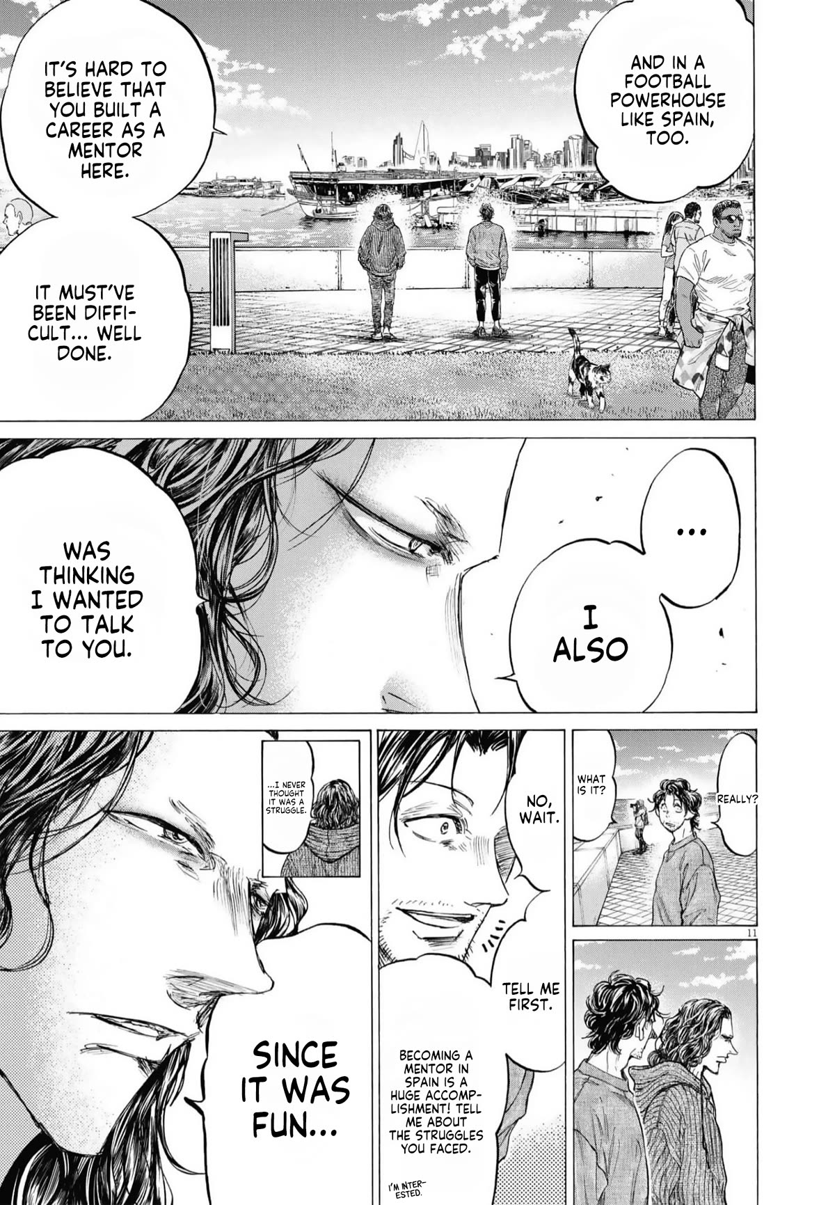 Ao Ashi Chapter 342 page 12 - Chapter 342: Like an Ant