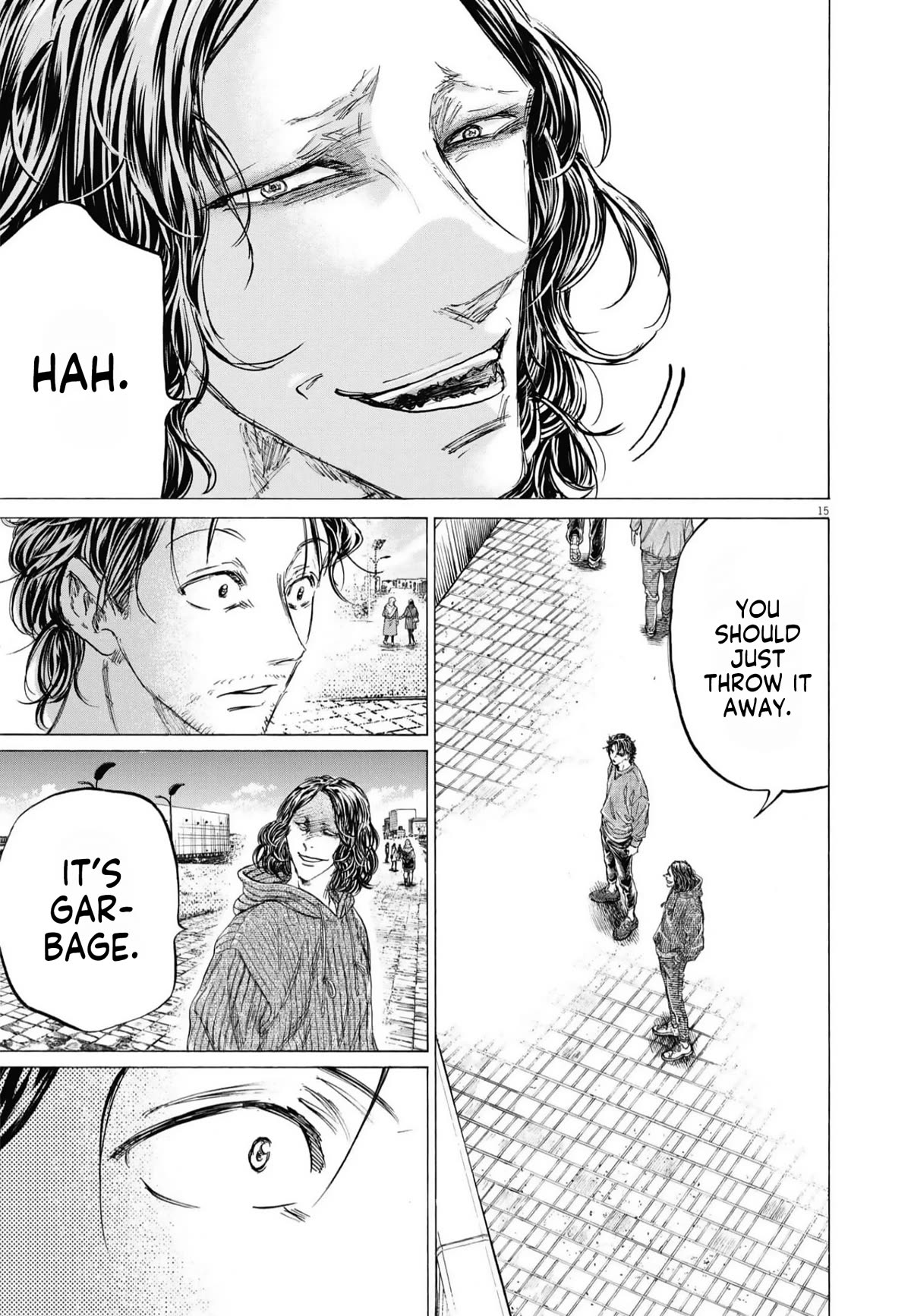 Ao Ashi Chapter 342 page 16 - Chapter 342: Like an Ant
