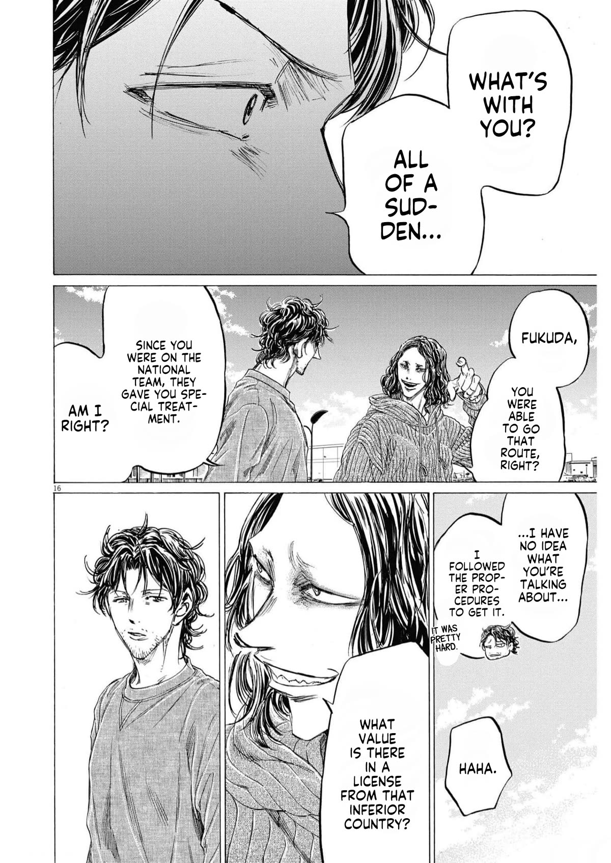 Ao Ashi Chapter 342 page 17 - Chapter 342: Like an Ant