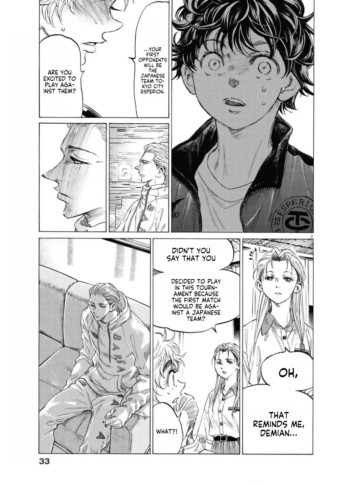 Ao Ashi Chapter 342 page 4 - Chapter 342: Like an Ant