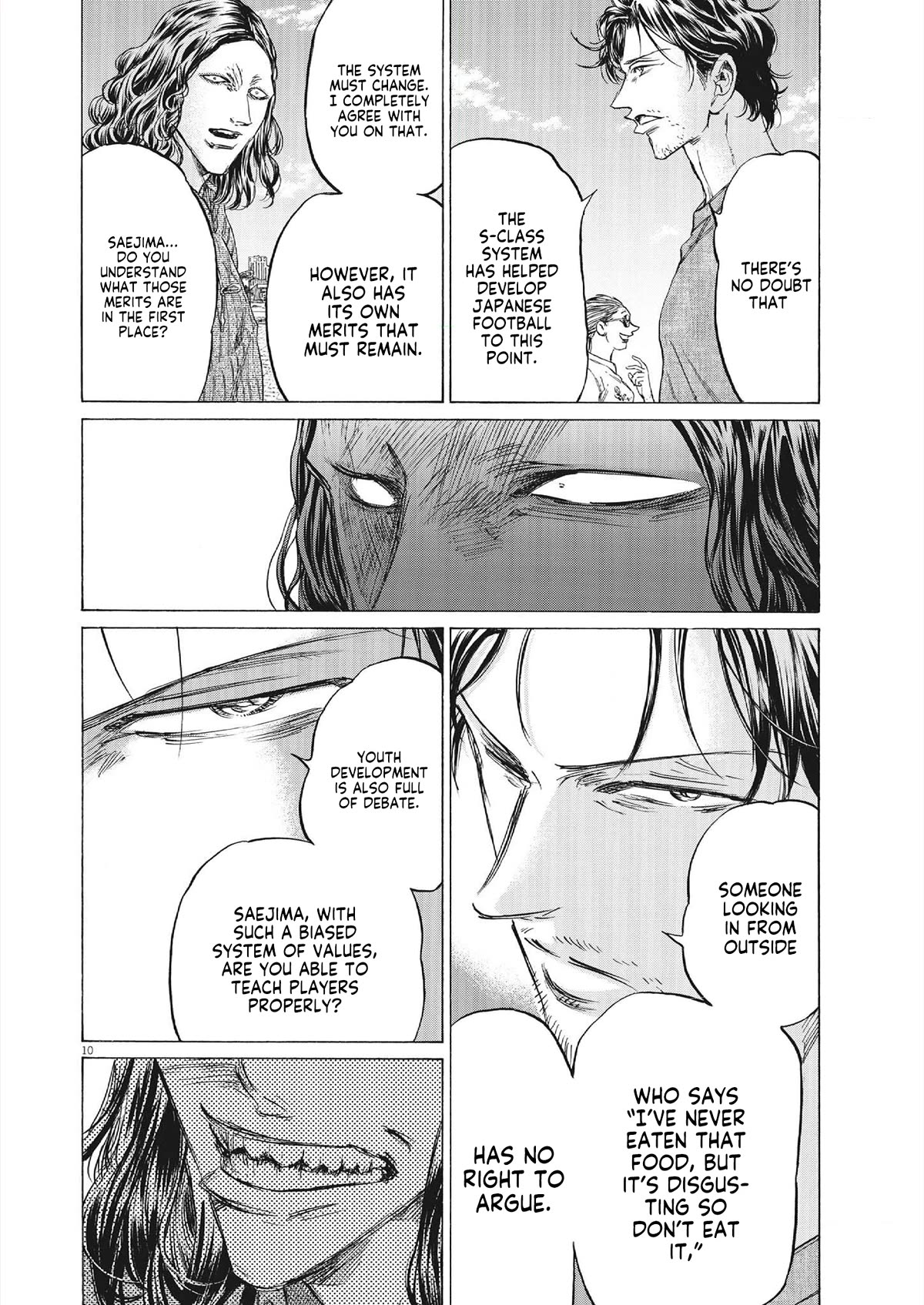 Ao Ashi Chapter 343 page 10 - Chapter 343: The Curtain Rises