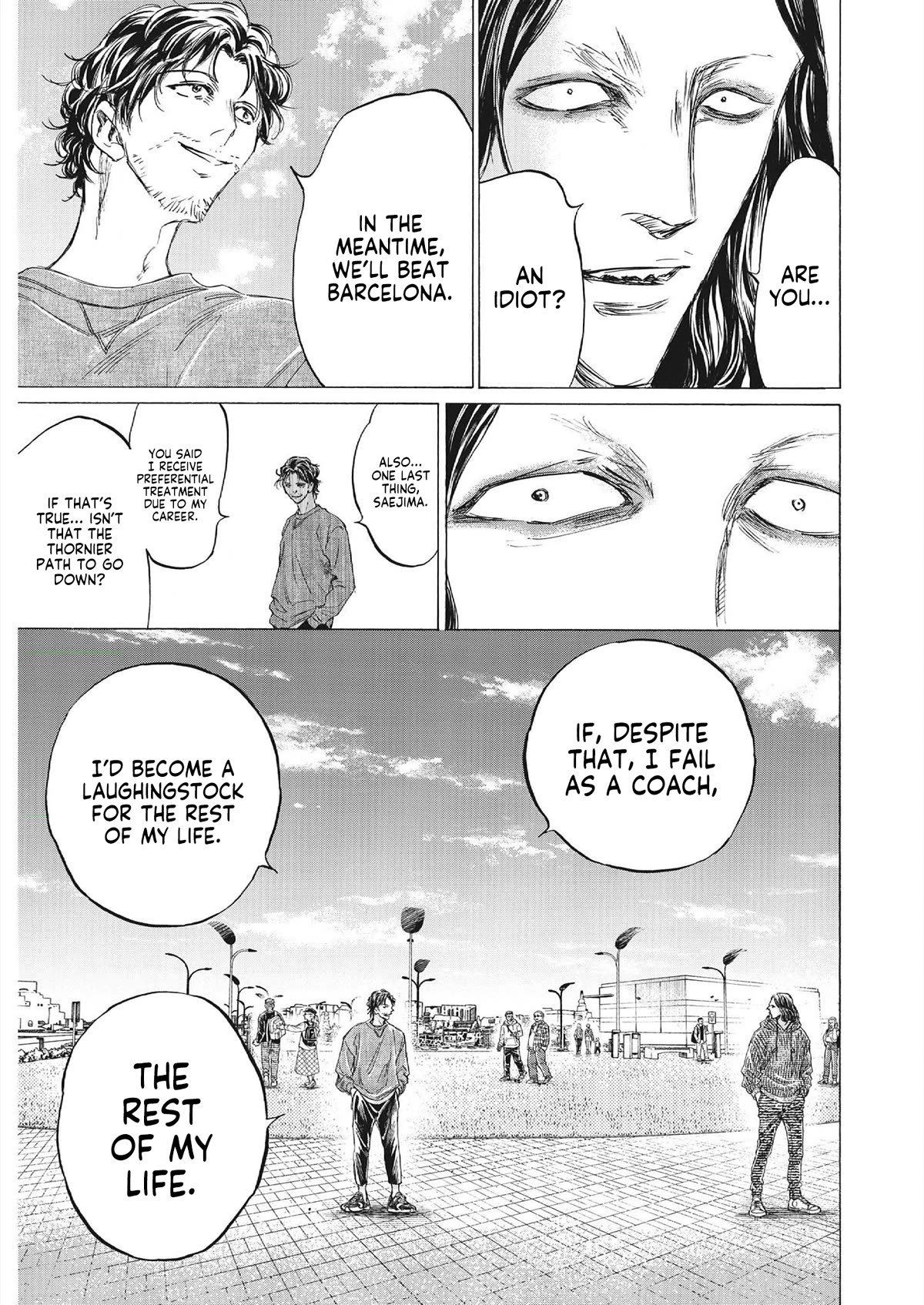 Ao Ashi Chapter 343 page 13 - Chapter 343: The Curtain Rises
