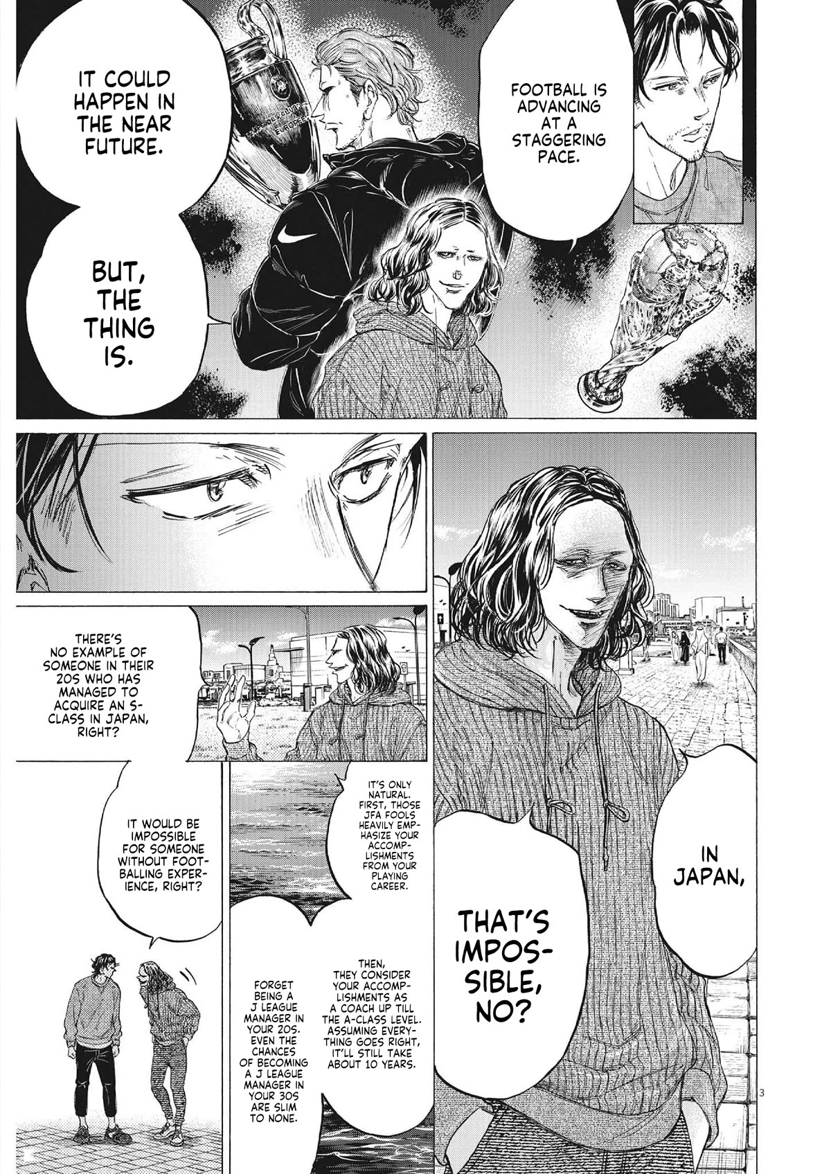 Ao Ashi Chapter 343 page 3 - Chapter 343: The Curtain Rises