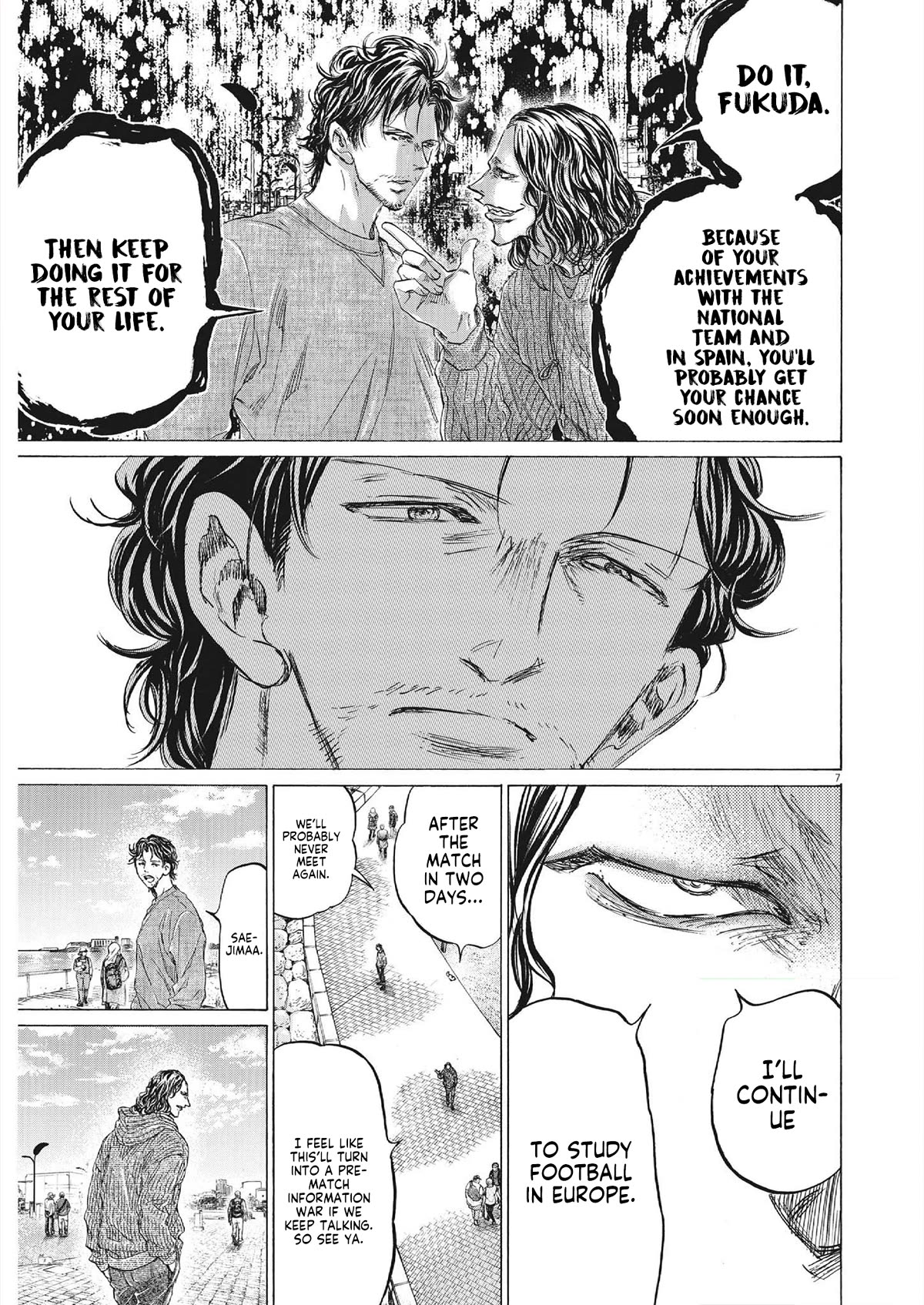 Ao Ashi Chapter 343 page 7 - Chapter 343: The Curtain Rises