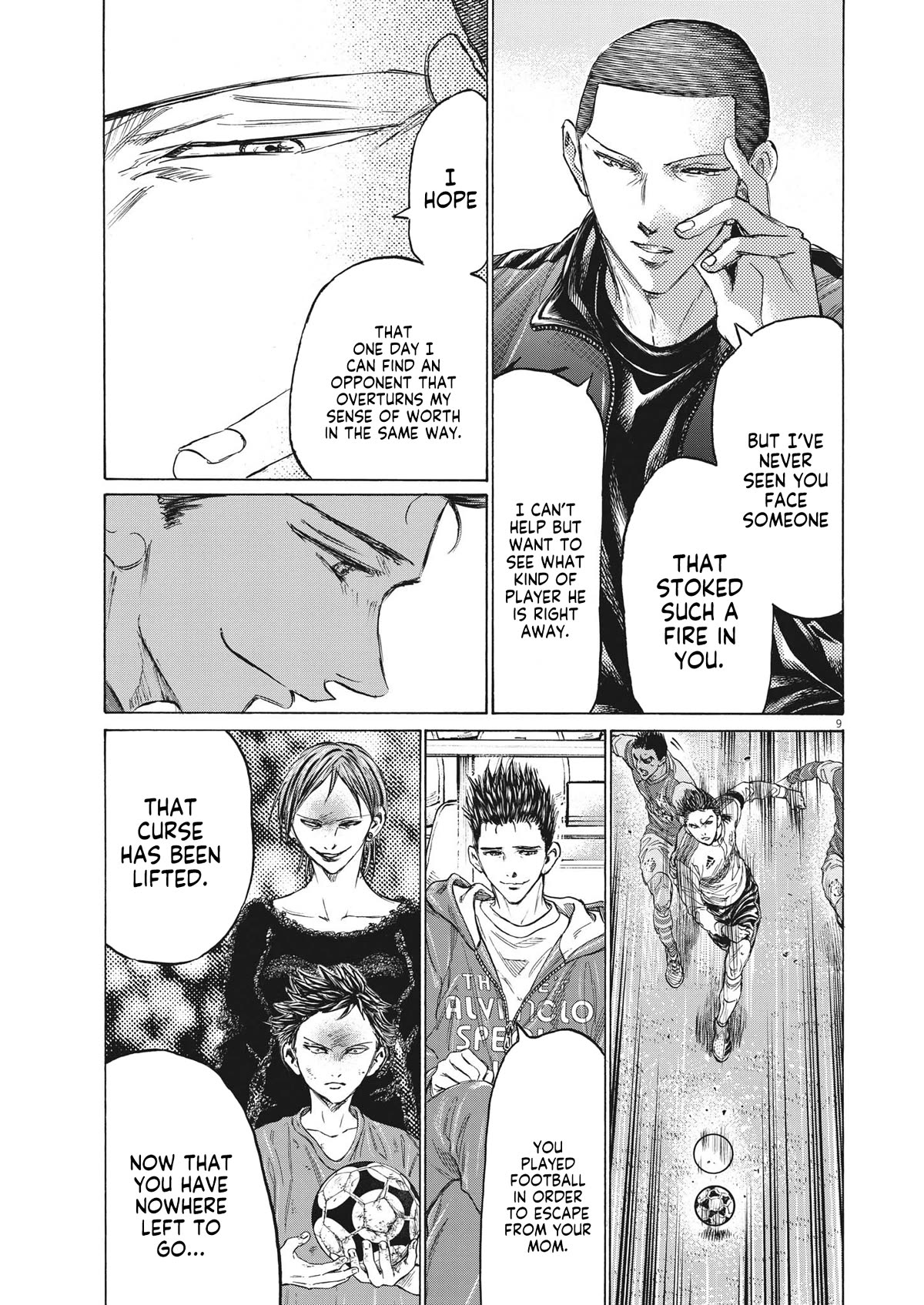 Ao Ashi Chapter 344 page 10 - Chapter 344: Proof of His Path