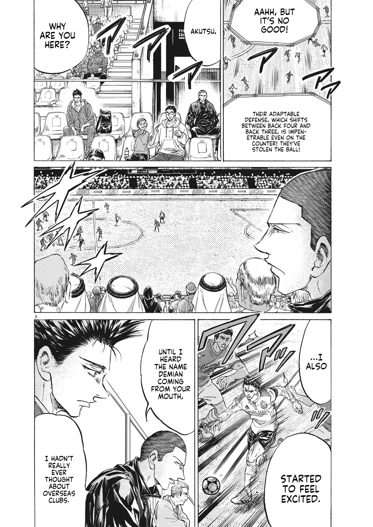 Ao Ashi Chapter 344 page 9 - Chapter 344: Proof of His Path