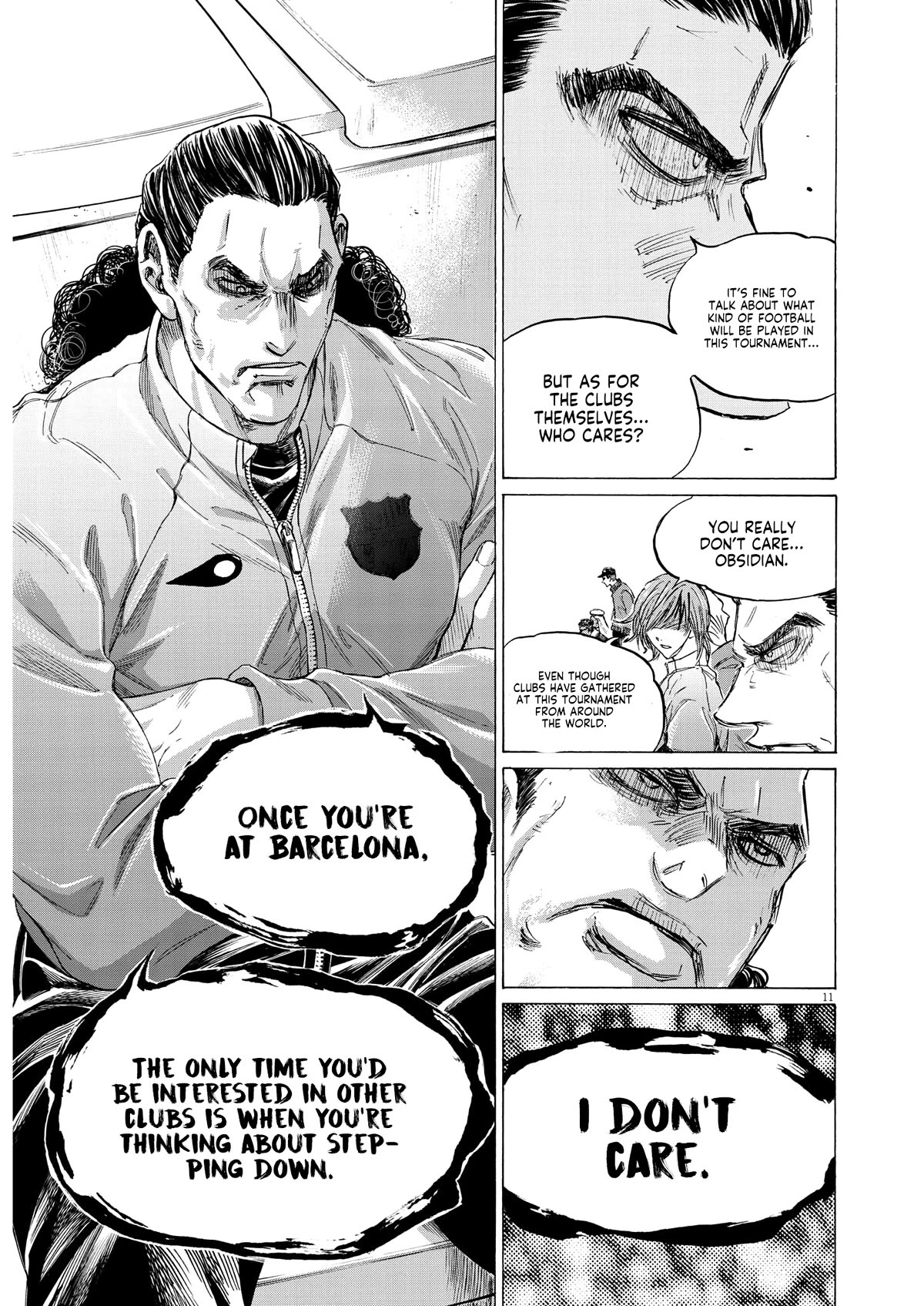 Ao Ashi Chapter 345 page 10 - Chapter 345: Listening in on Spain