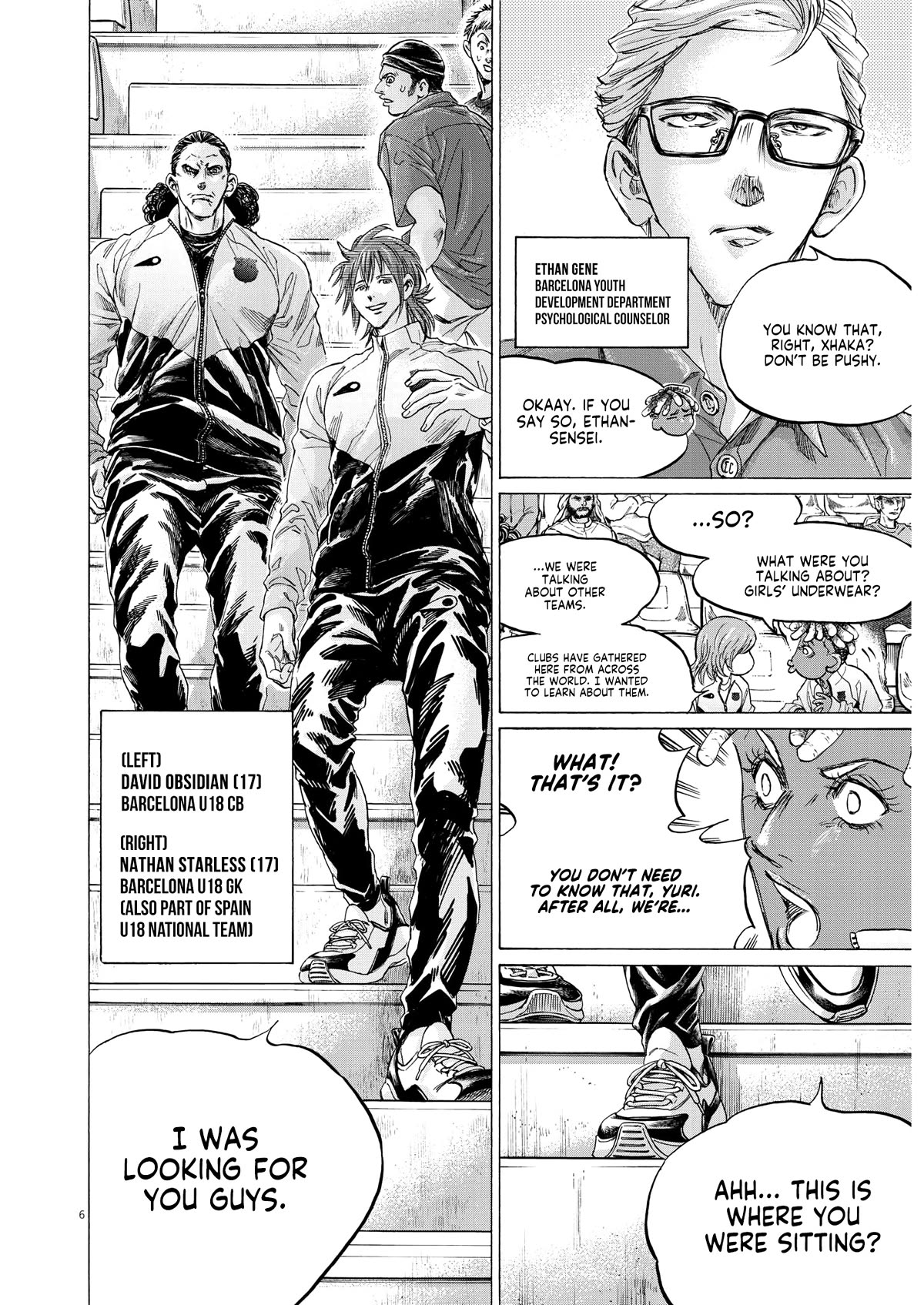 Ao Ashi Chapter 345 page 5 - Chapter 345: Listening in on Spain