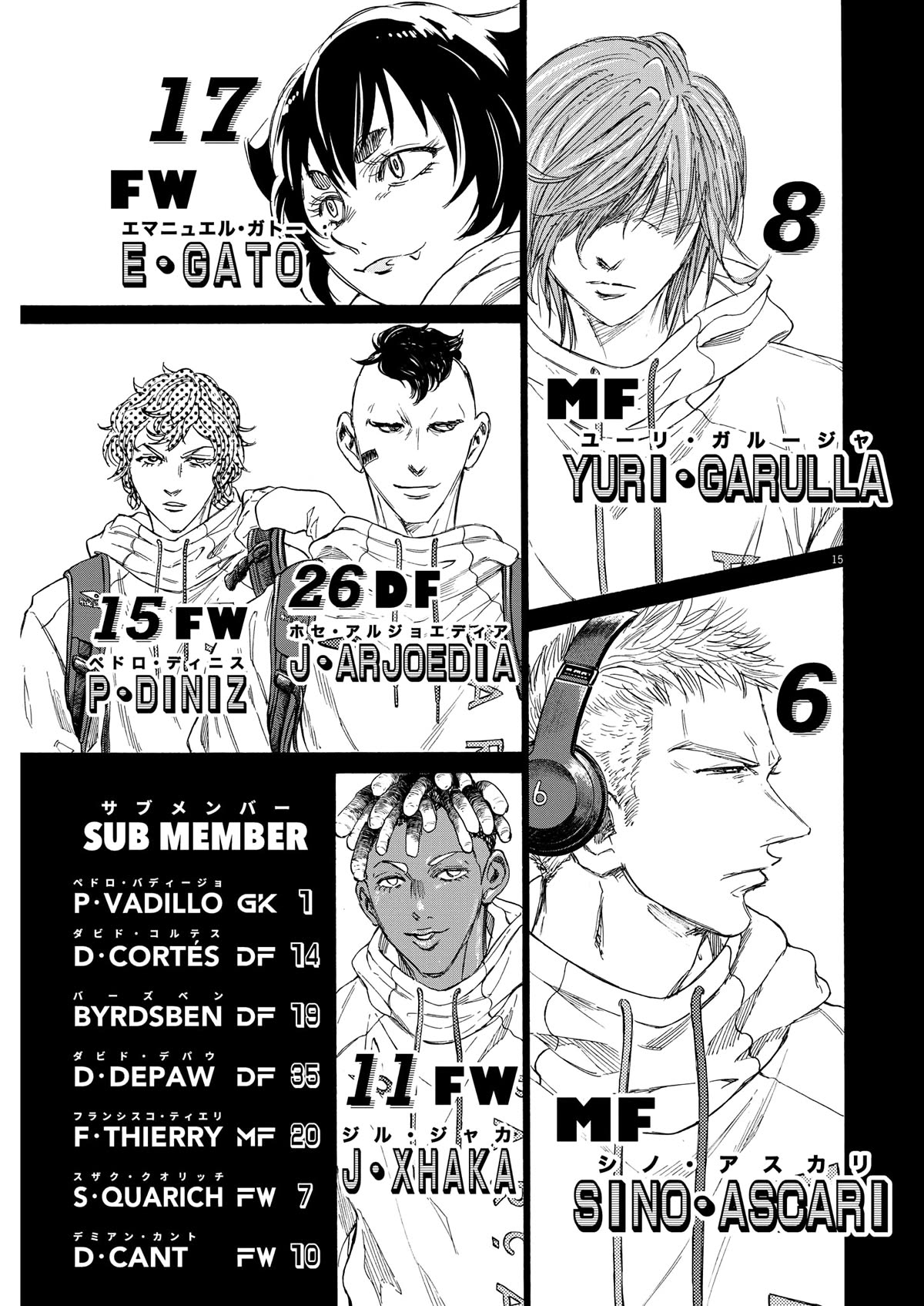 Ao Ashi Chapter 346 page 15 - Chapter 346: Demian's Revelation
