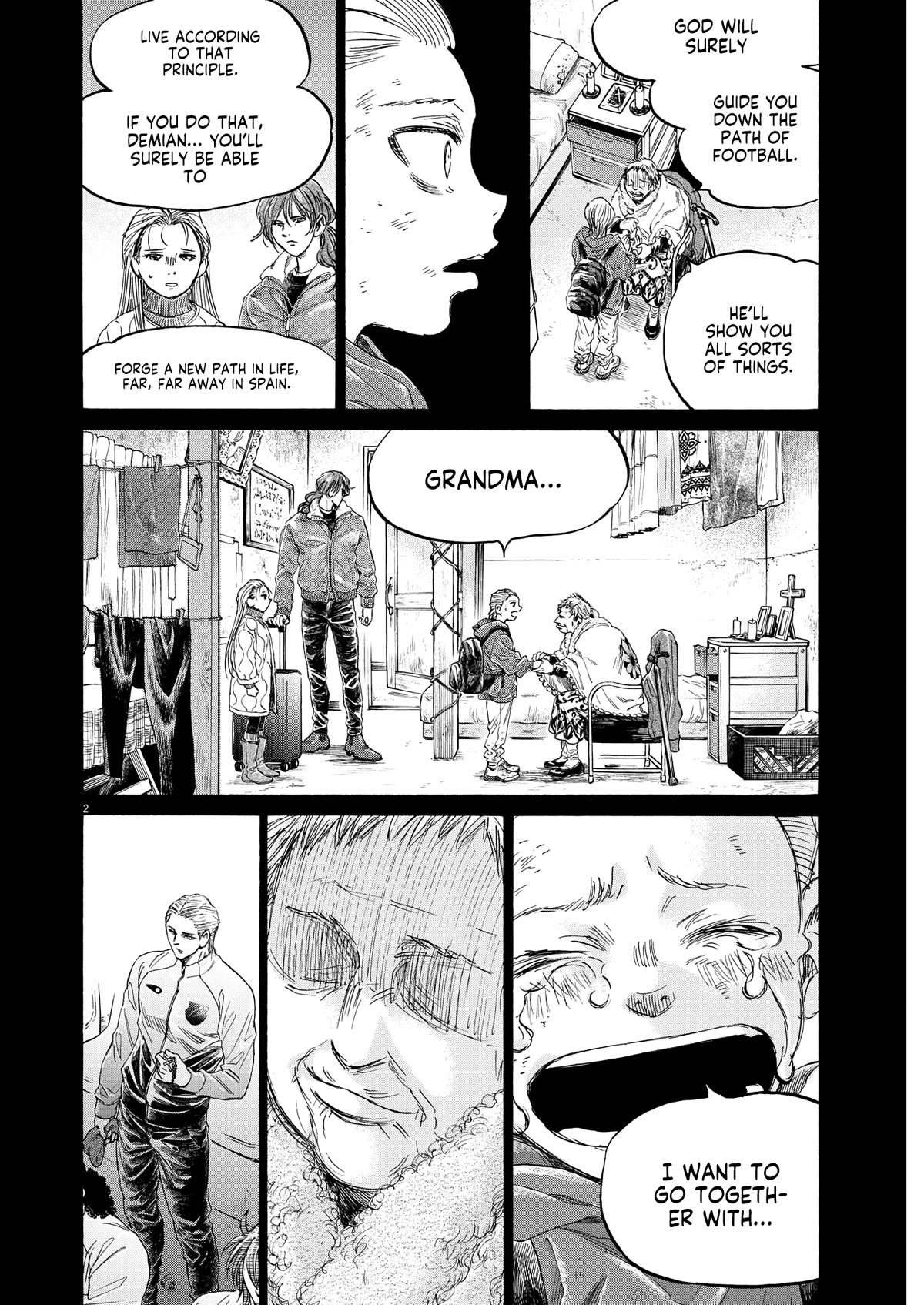 Ao Ashi Chapter 346 page 3 - Chapter 346: Demian's Revelation