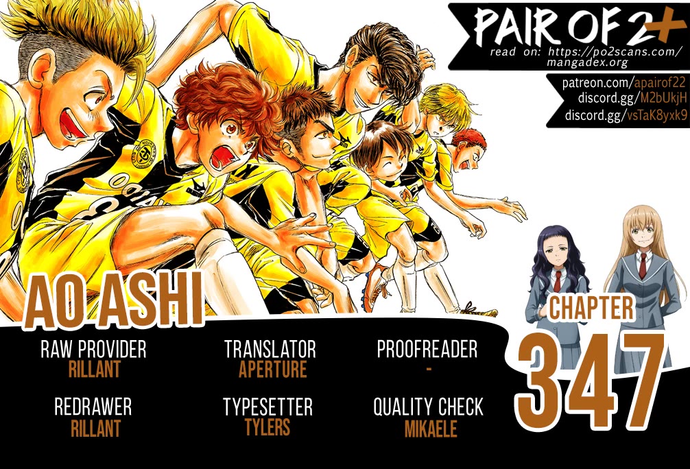 Ao Ashi Chapter 347 page 1 - Chapter 347: The Gathering