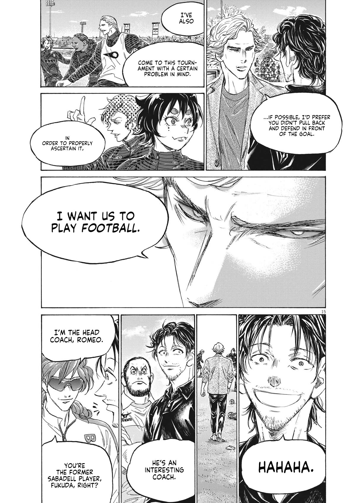 Ao Ashi Chapter 347 page 15 - Chapter 347: The Gathering